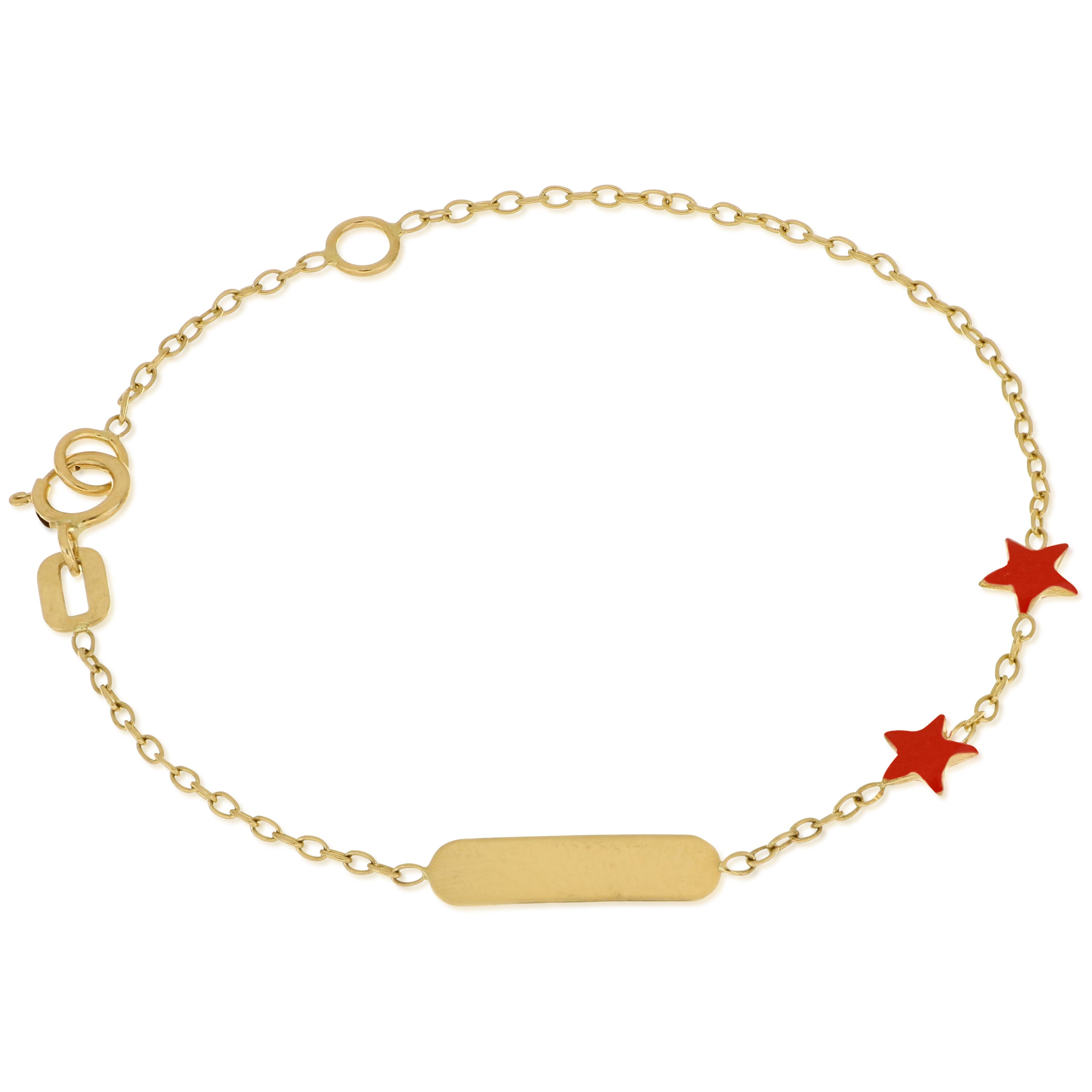 18K Italian Gold Baby Bracelet – 803321746204 – SKU 803321746204