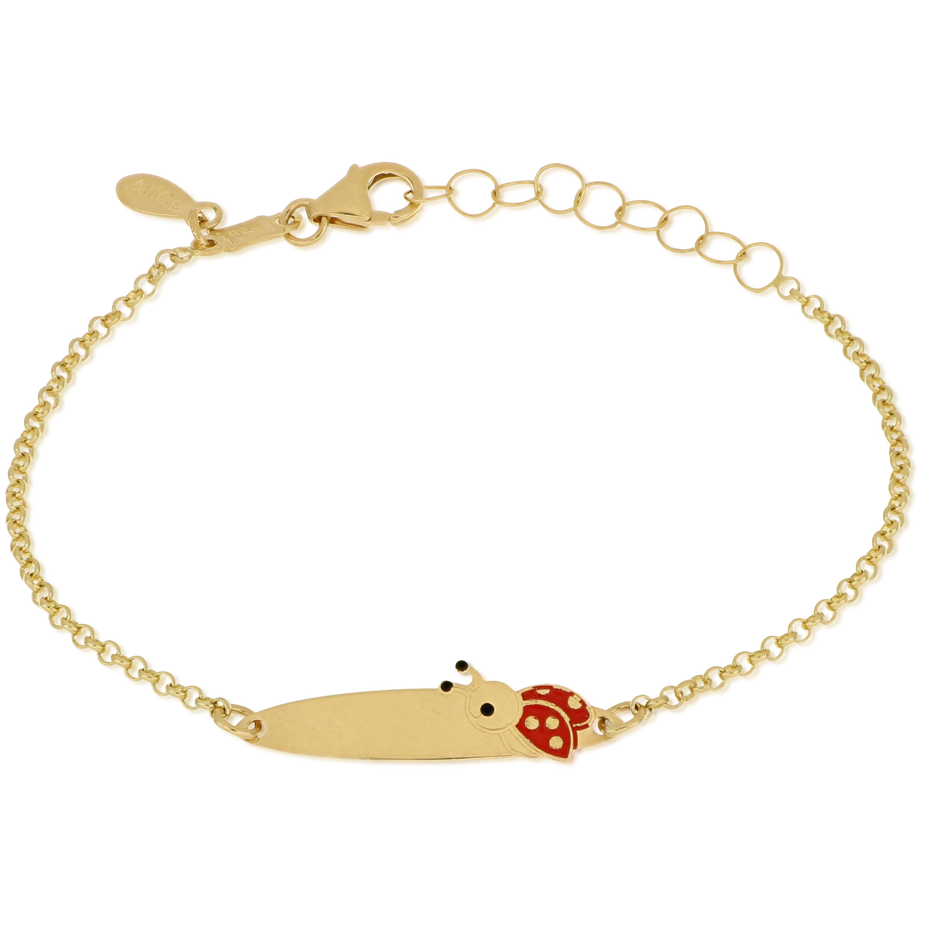 18K Italian Gold Baby Bracelet – 803321746212 – SKU 803321746212