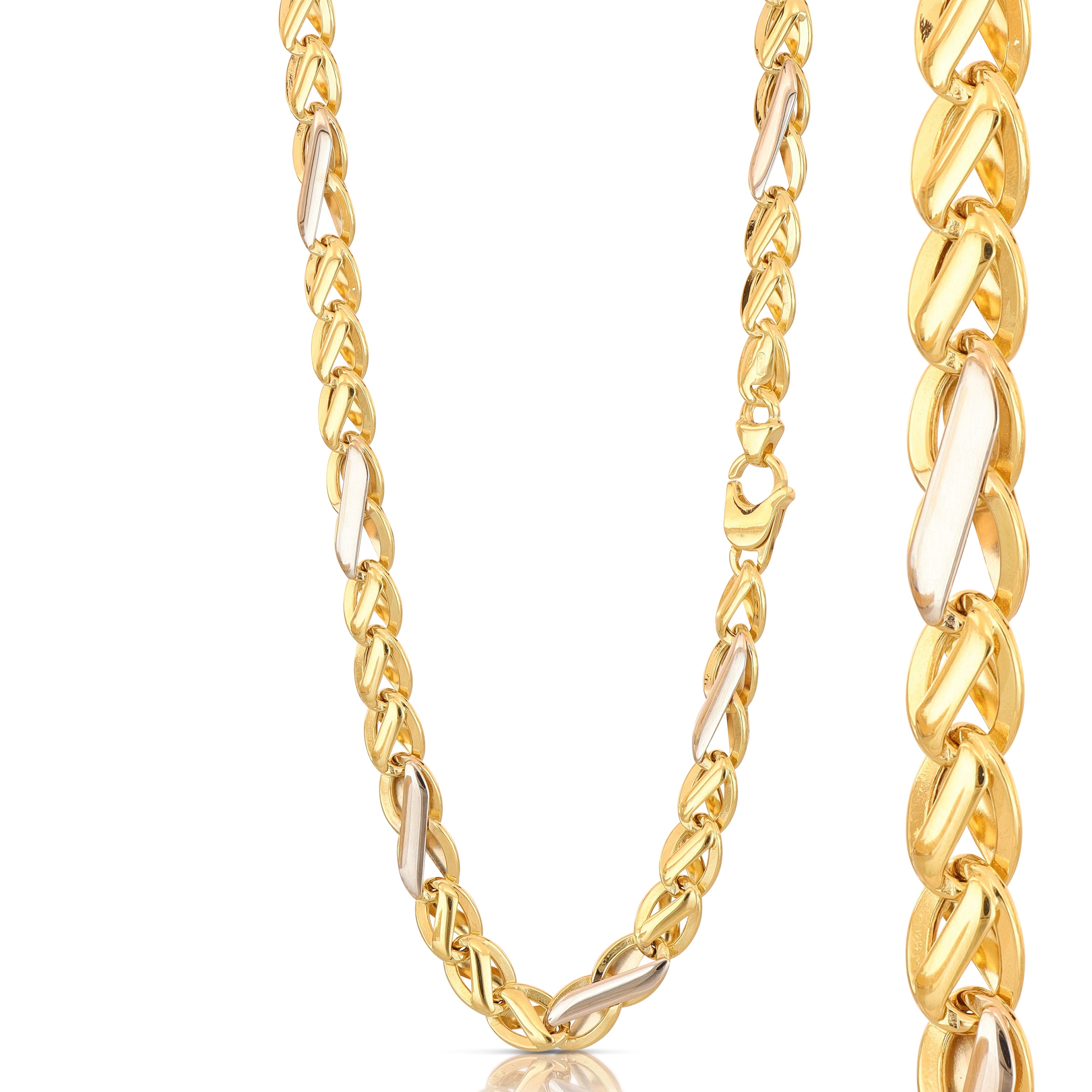 18K Italian Gold Chain Necklace – SKU 803321746292