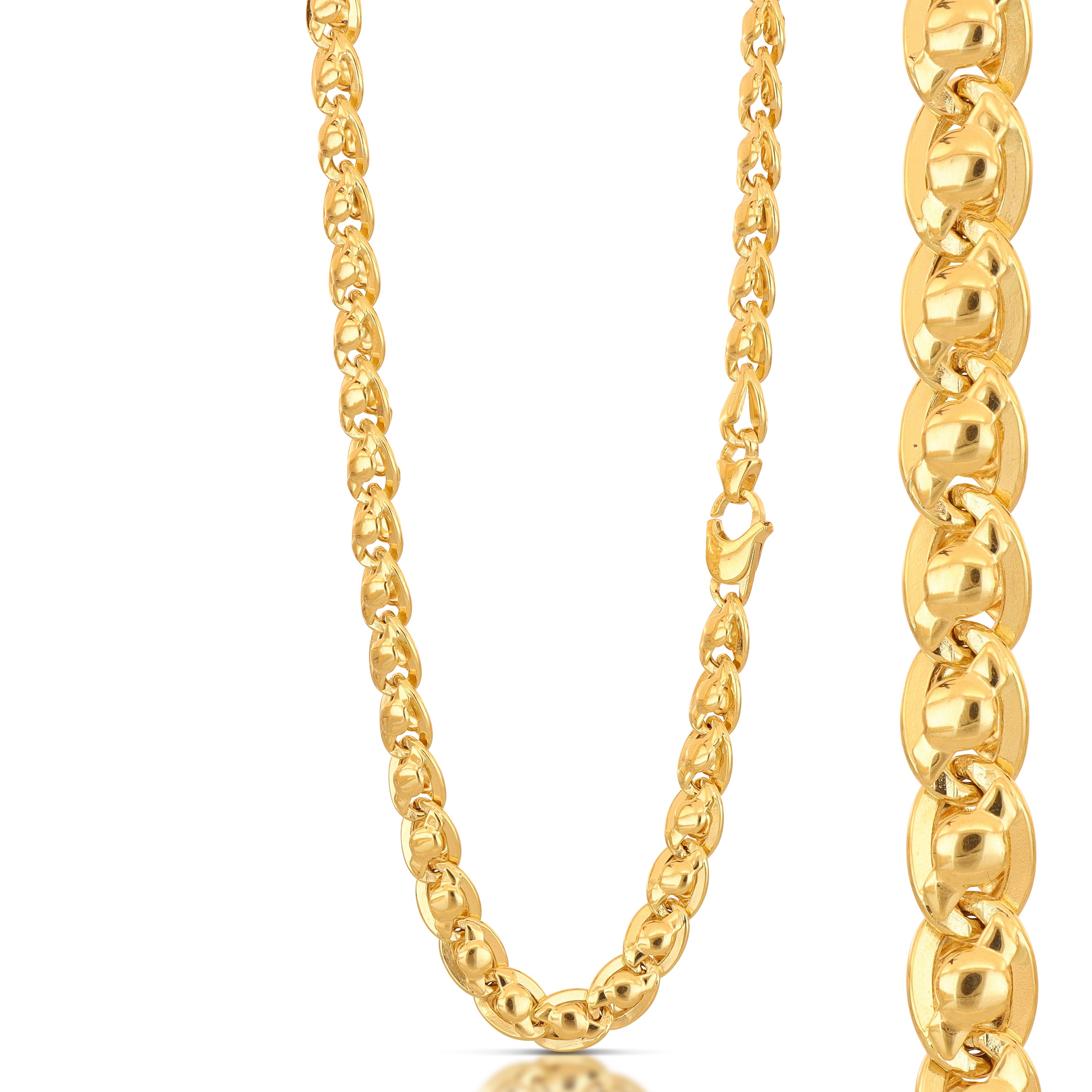 18K Italian Gold Chain Necklace – SKU 803321746296