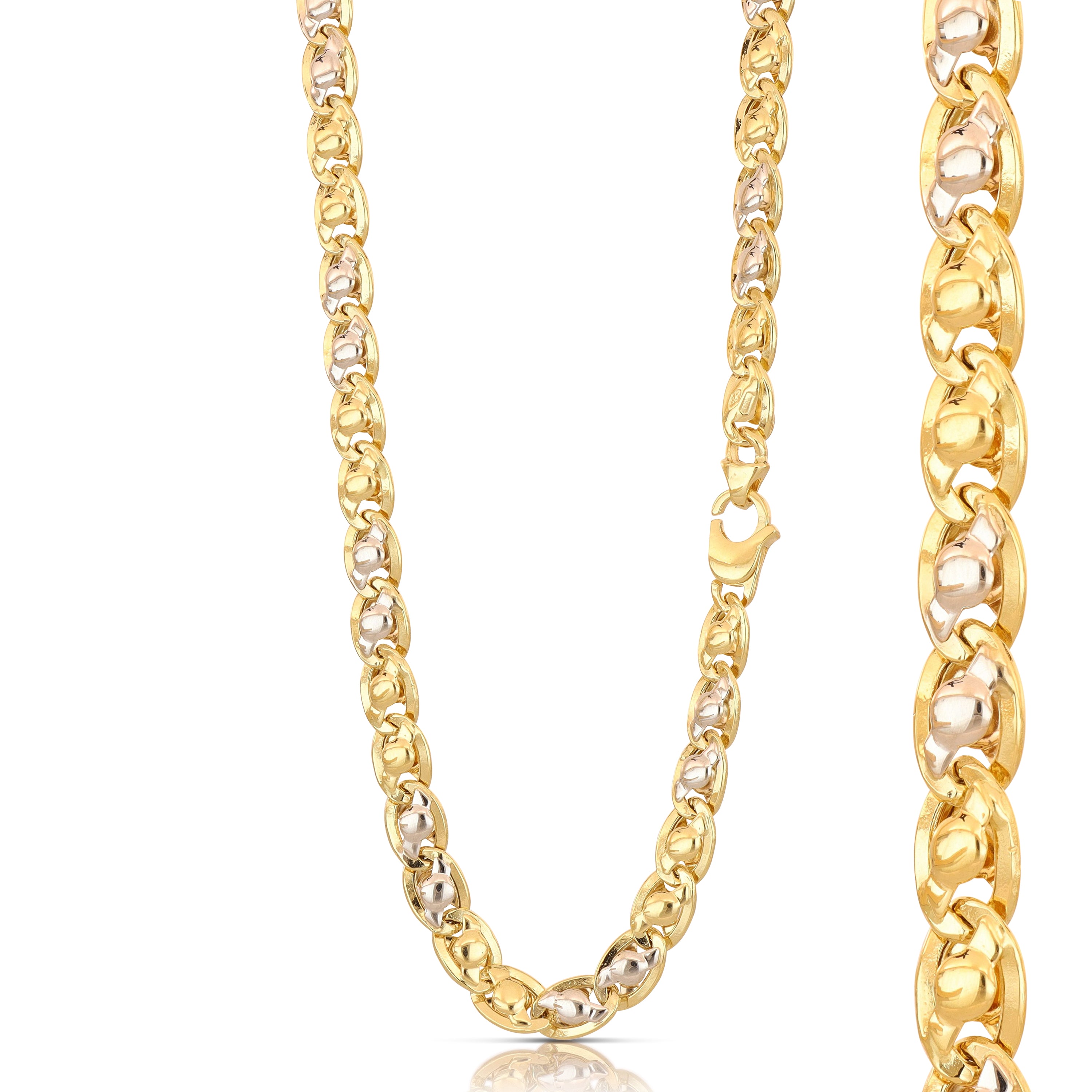 18K Italian Gold Chain Necklace – SKU 803321746297