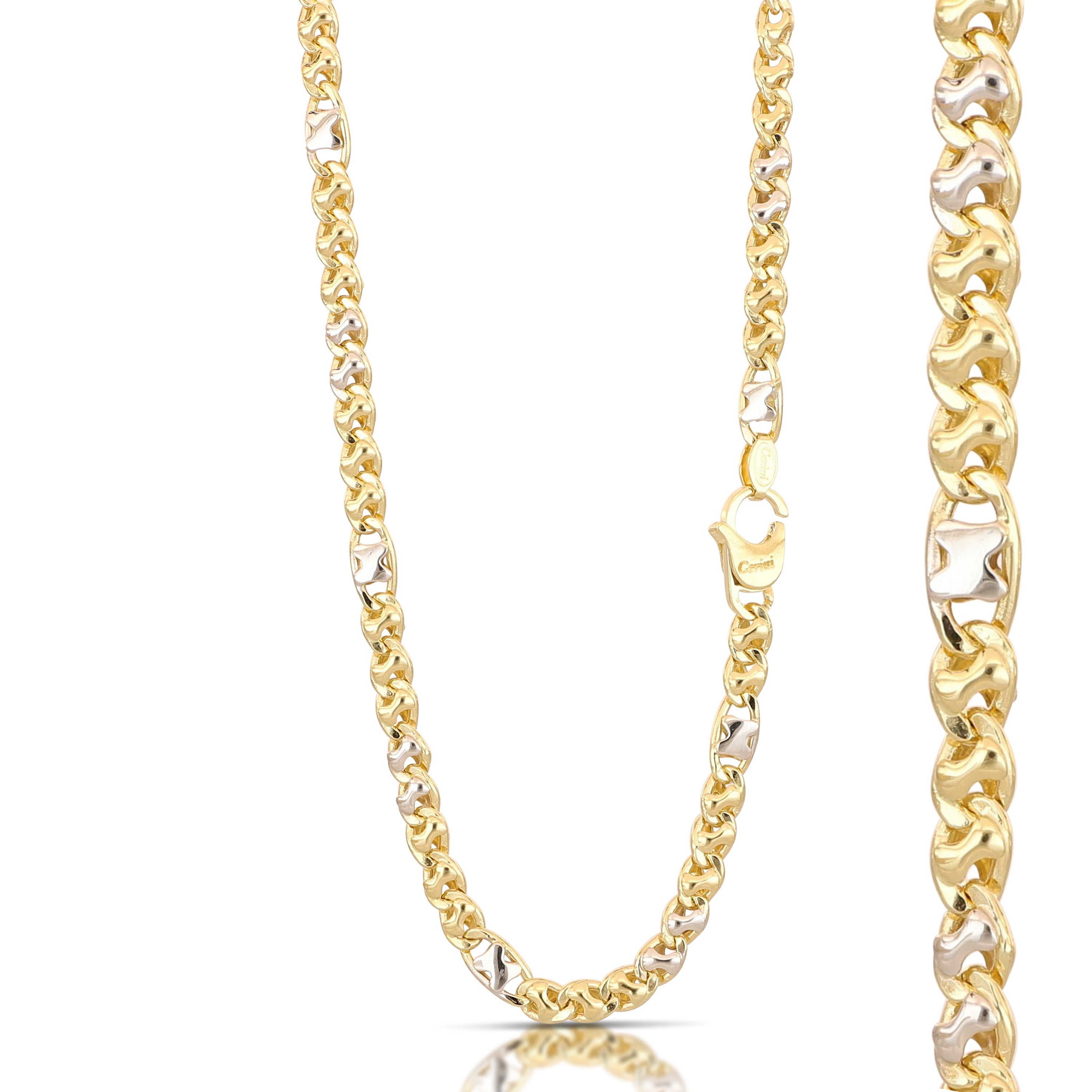 18K Italian Gold Chain Necklace – SKU 803321746308