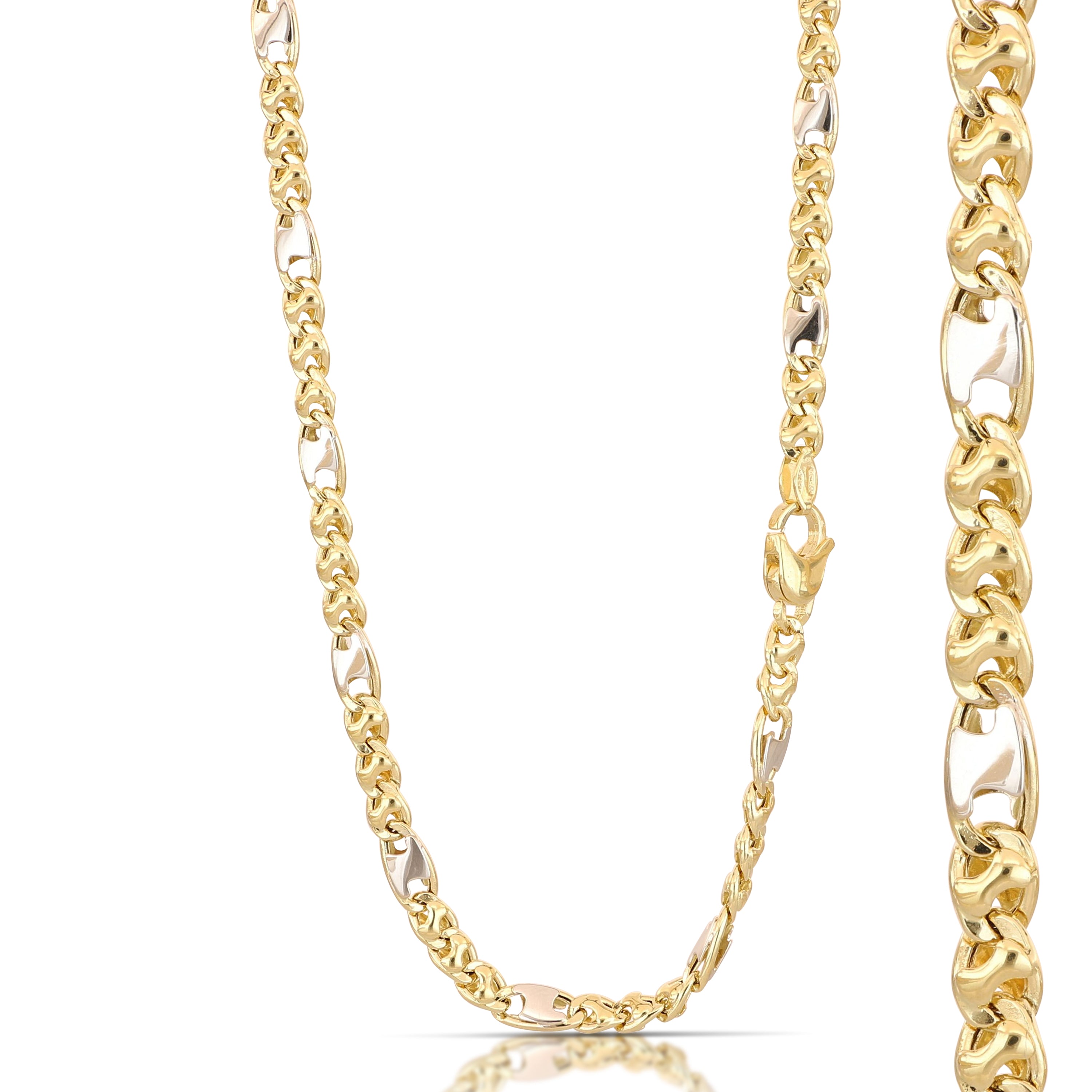 18K Italian Gold Chain Necklace – SKU 803321746309