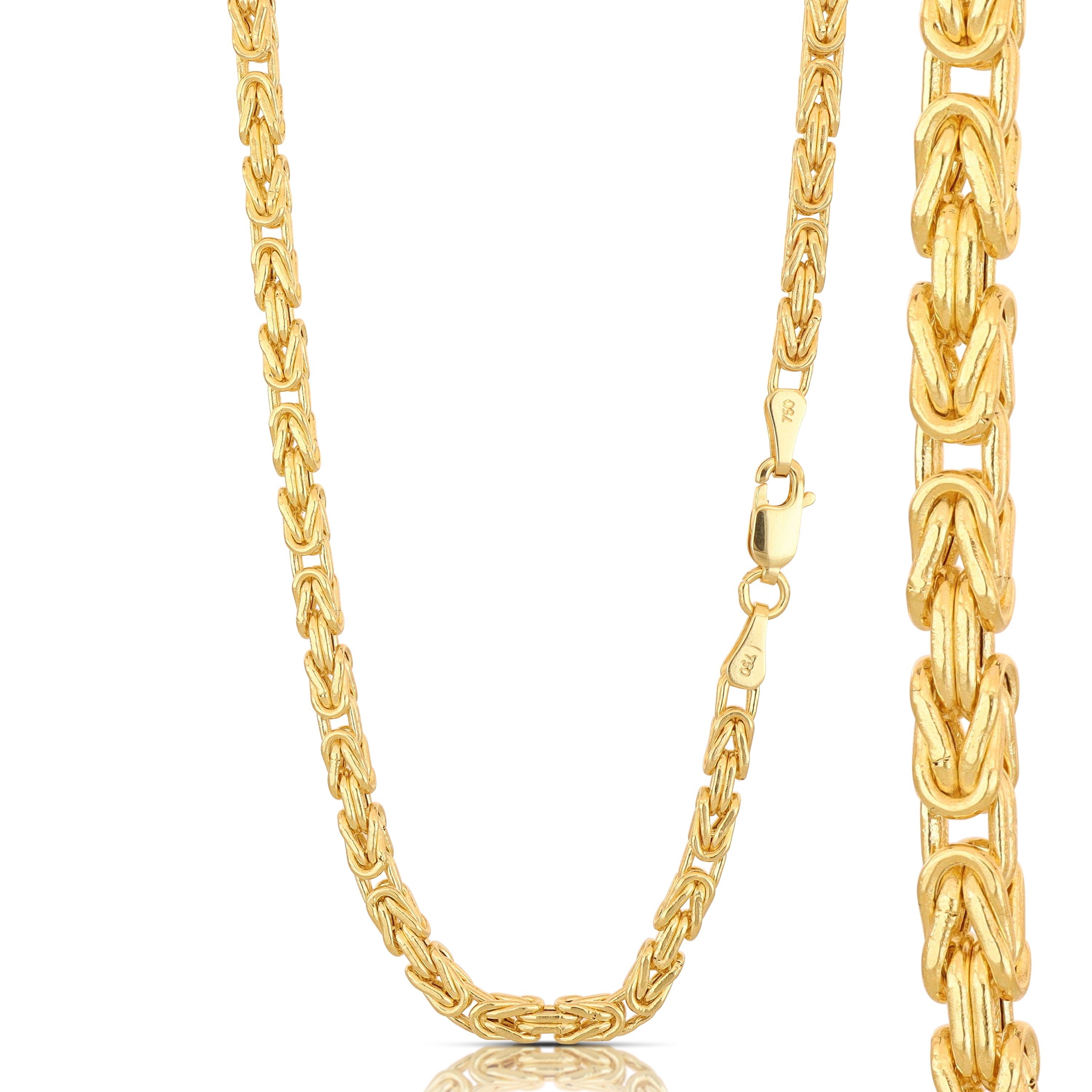 18K Italian Gold Chain Necklace – SKU 803321746328