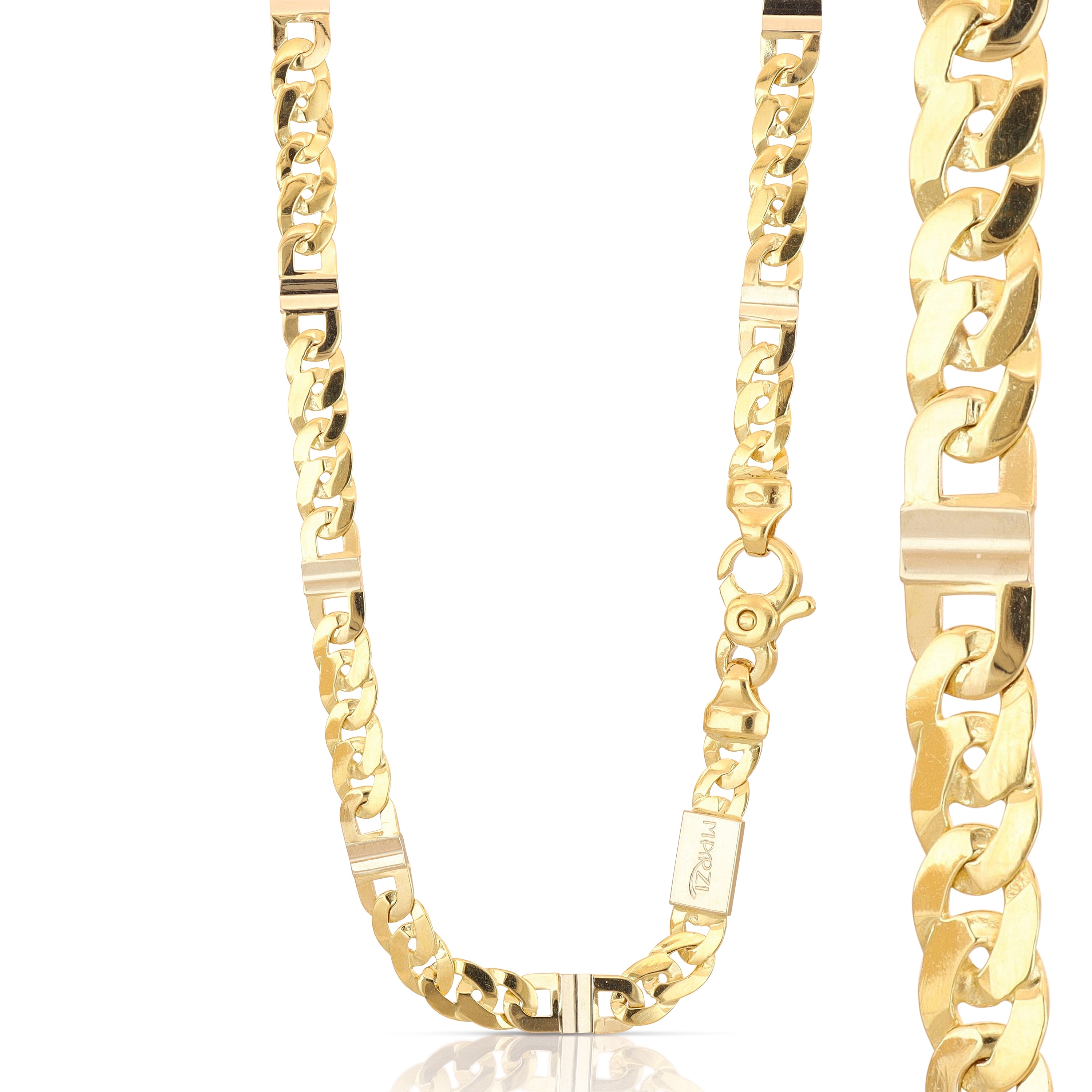 18K Italian Gold Chain Necklace – SKU 803321746513