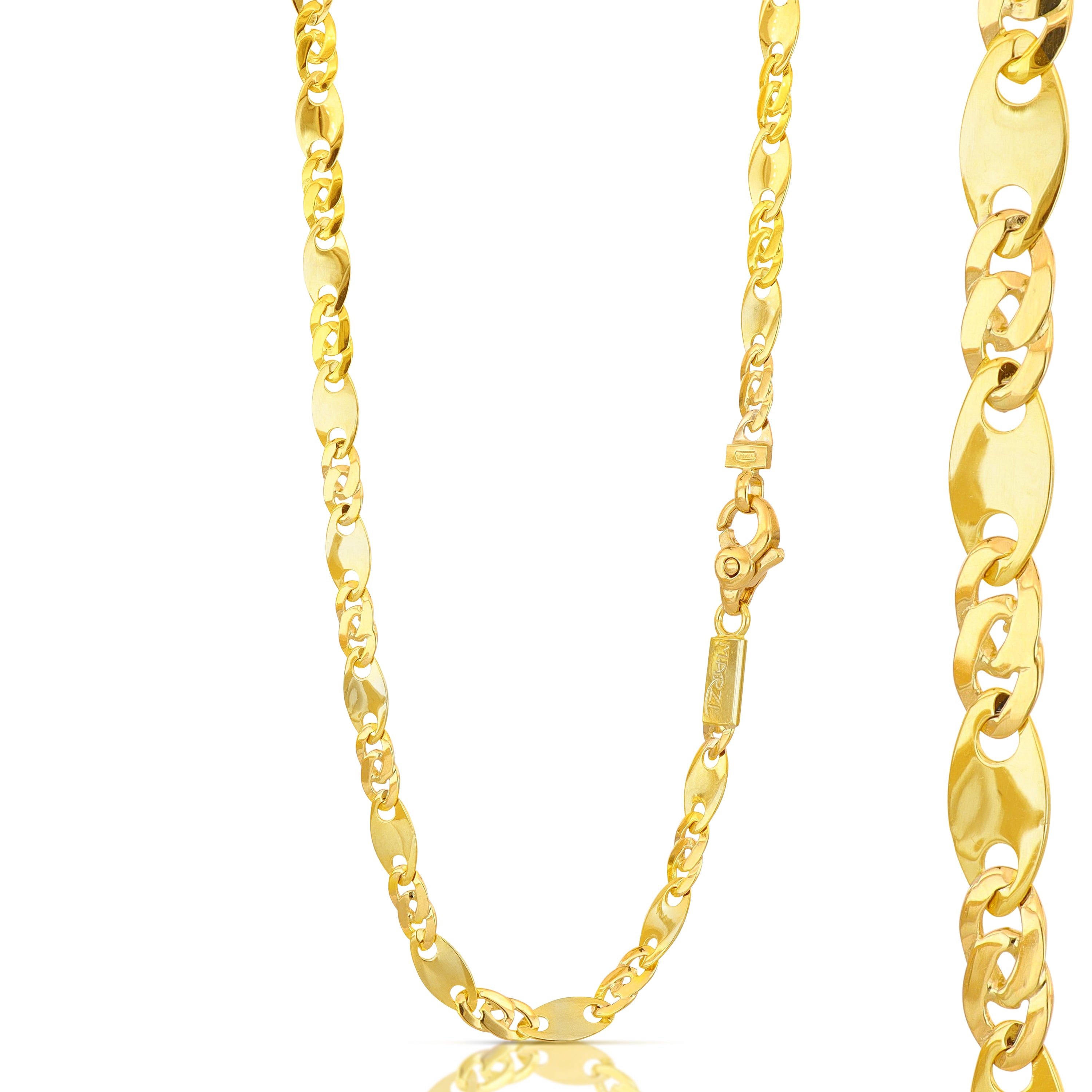 18K Italian Gold Chain Necklace – SKU 803321746539