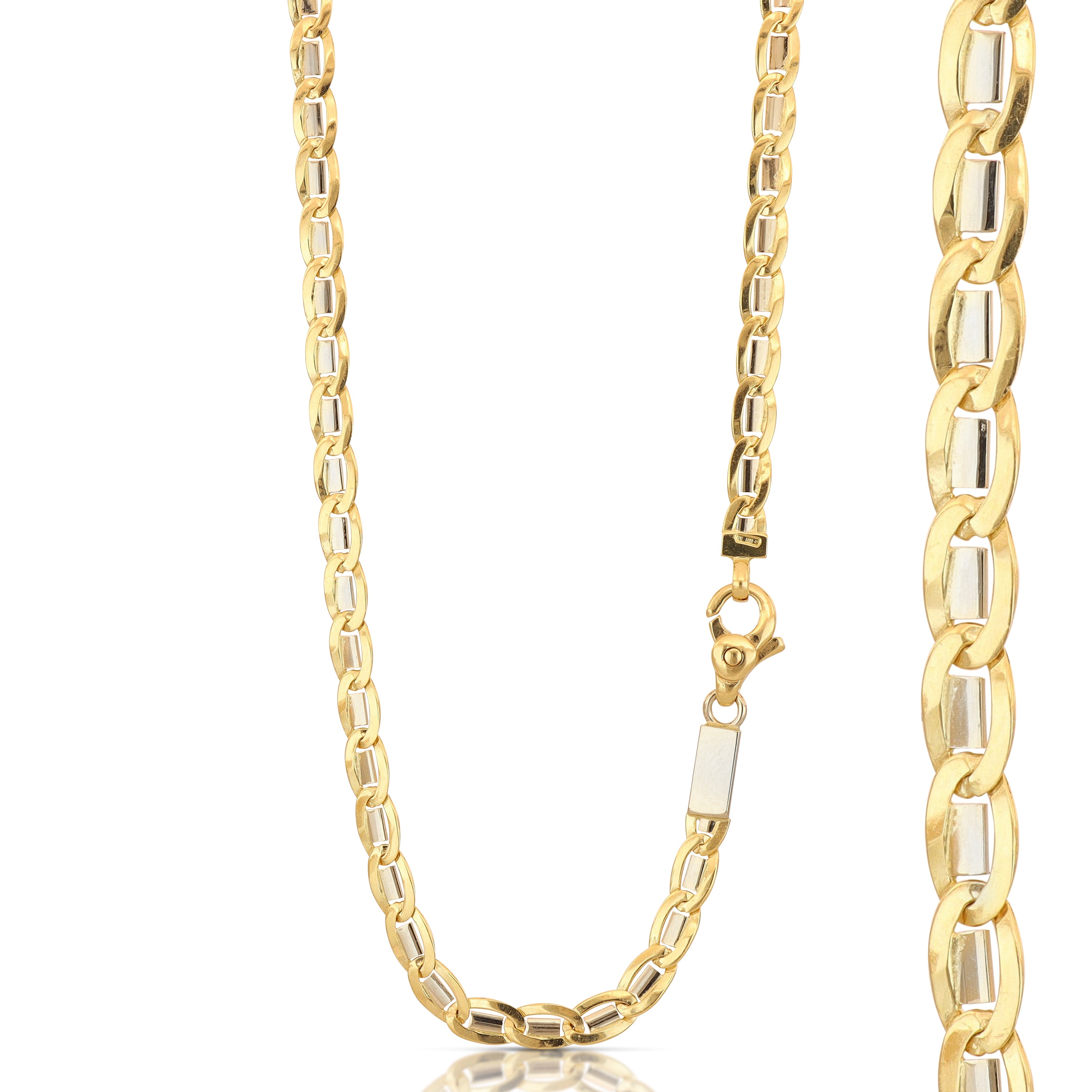 18K Italian Gold Chain Necklace – SKU 803321746543