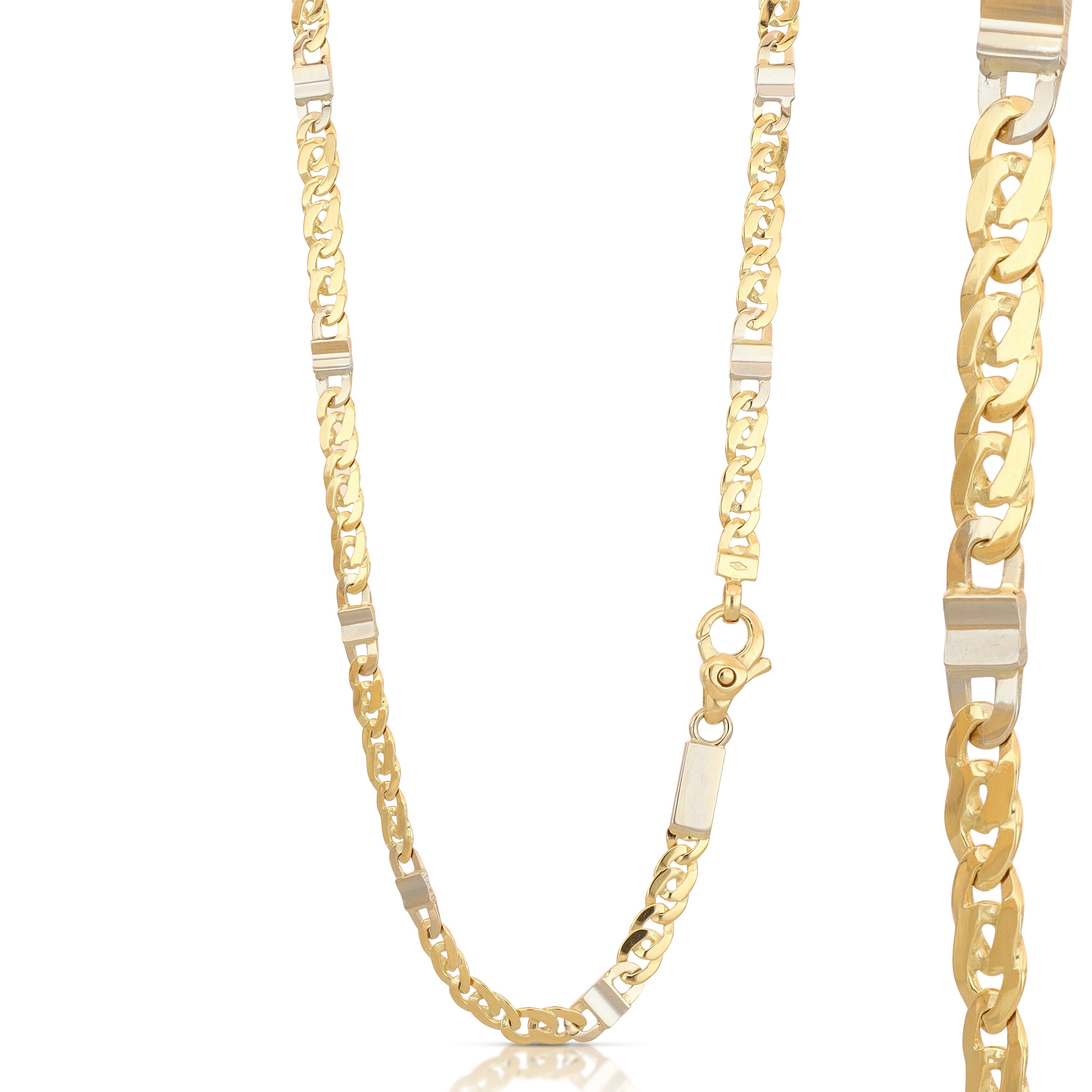 18K Italian Gold Chain Necklace – SKU 803321746547