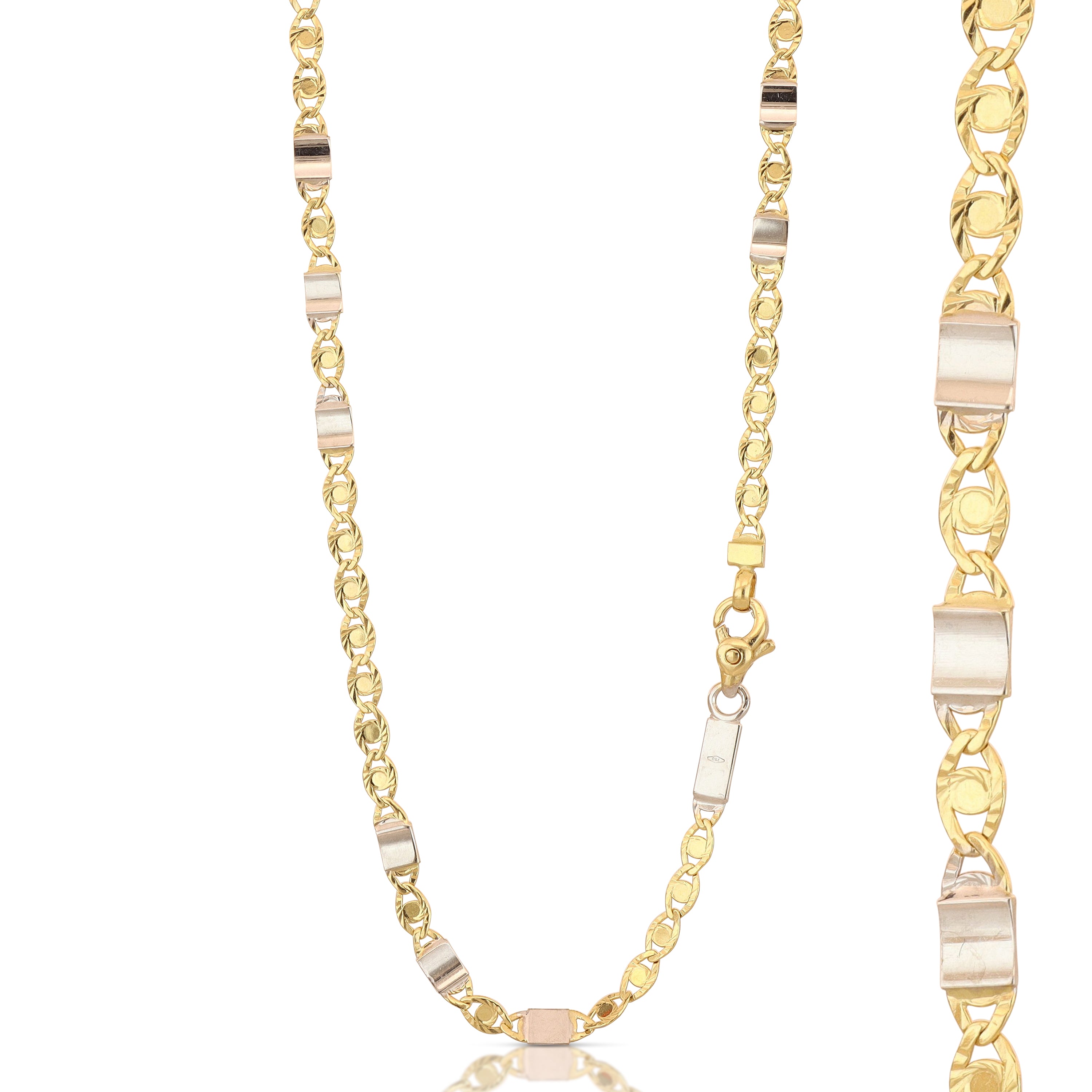 18K Italian Gold Chain Necklace – SKU 803321746562