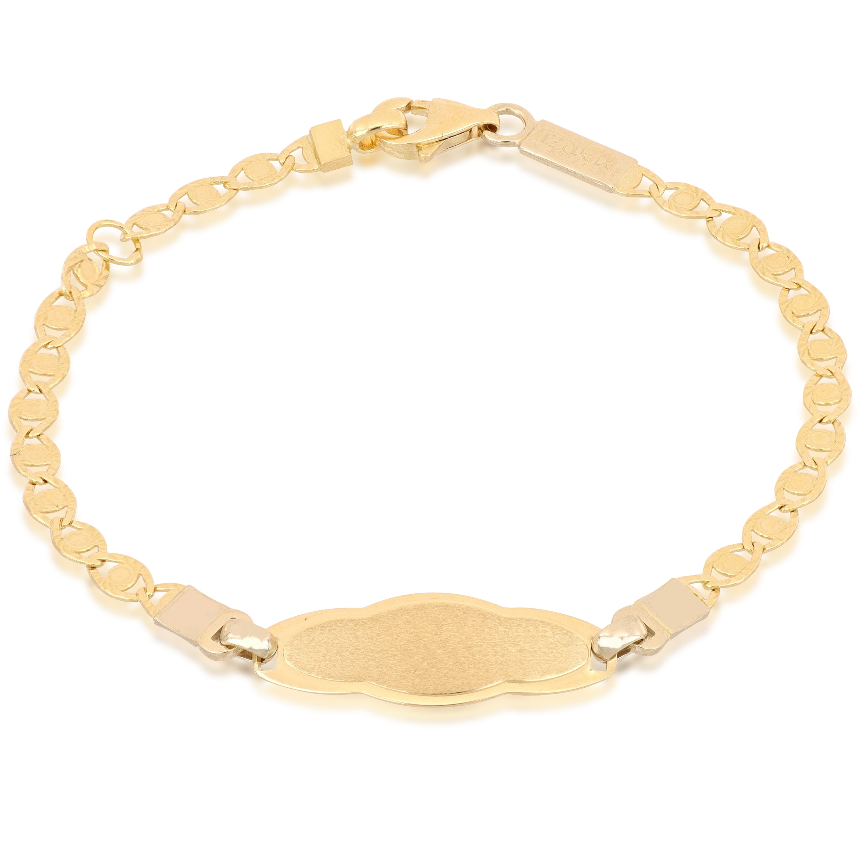 18K Italian Gold Baby Bracelet – 803321746617 – SKU 803321746617