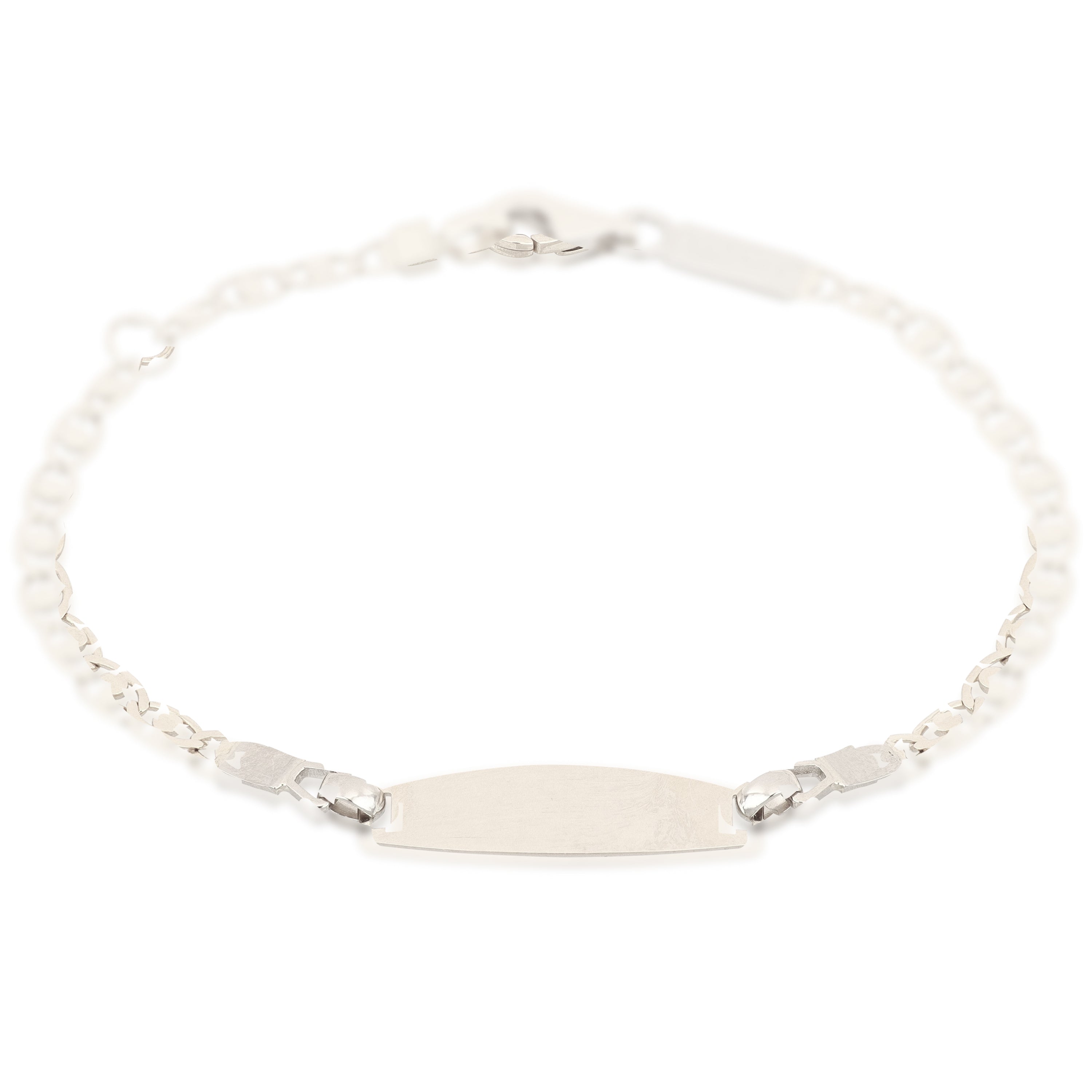18K Italian Gold Baby Identity Bracelet – SKU 803321746619
