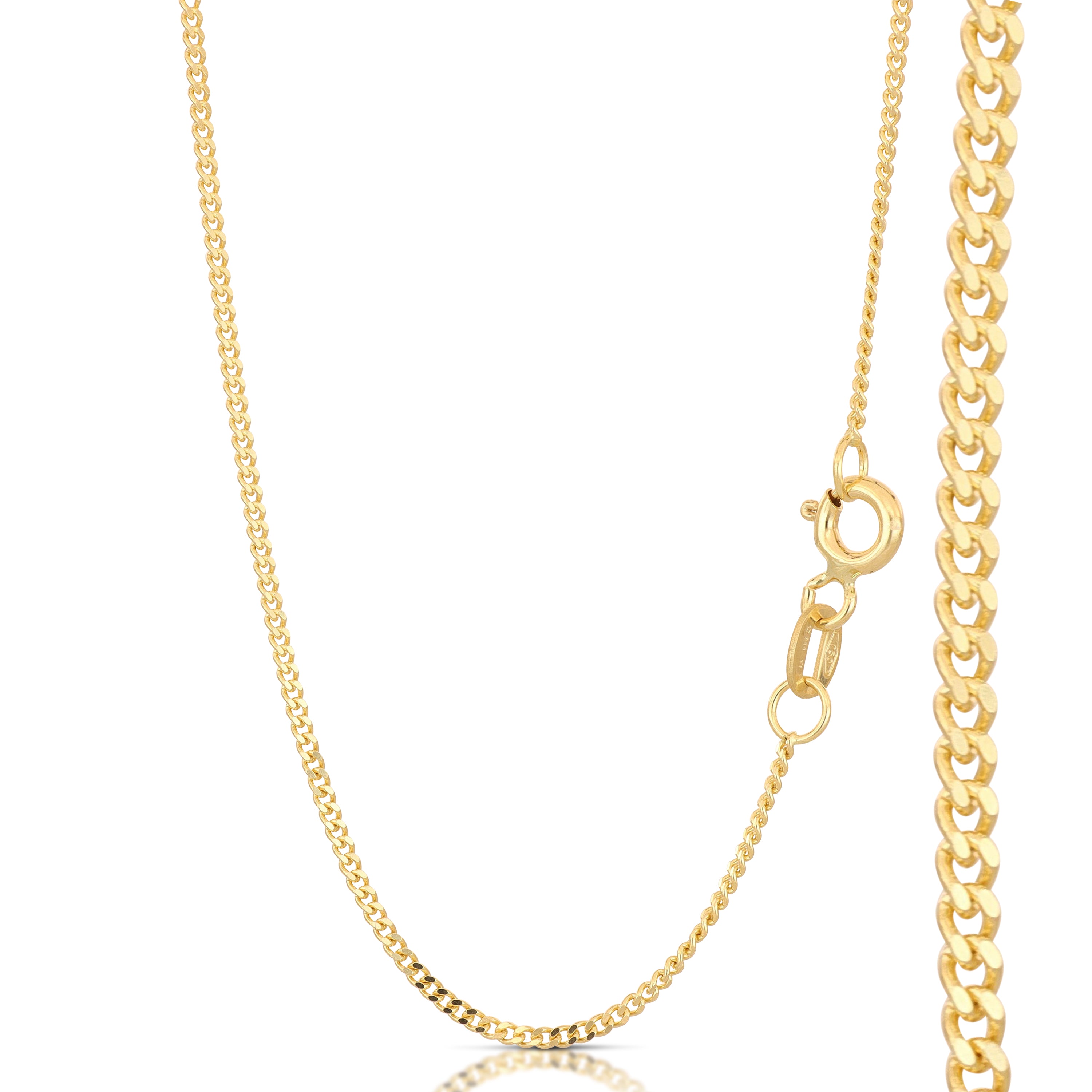 18K Italian Gold Chain Necklace – SKU 803321747076