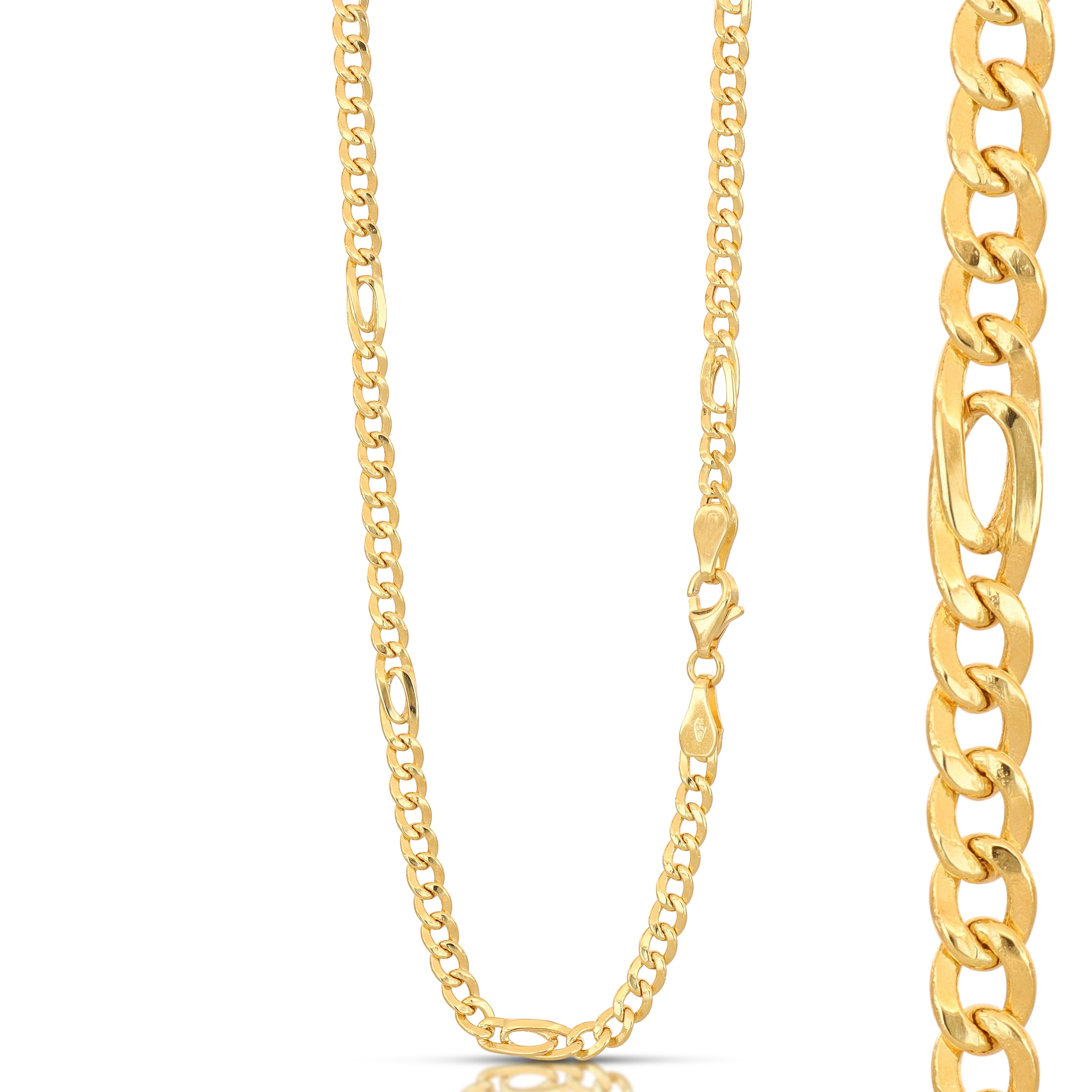 18K Italian Gold Chain Necklace – SKU 803321747180