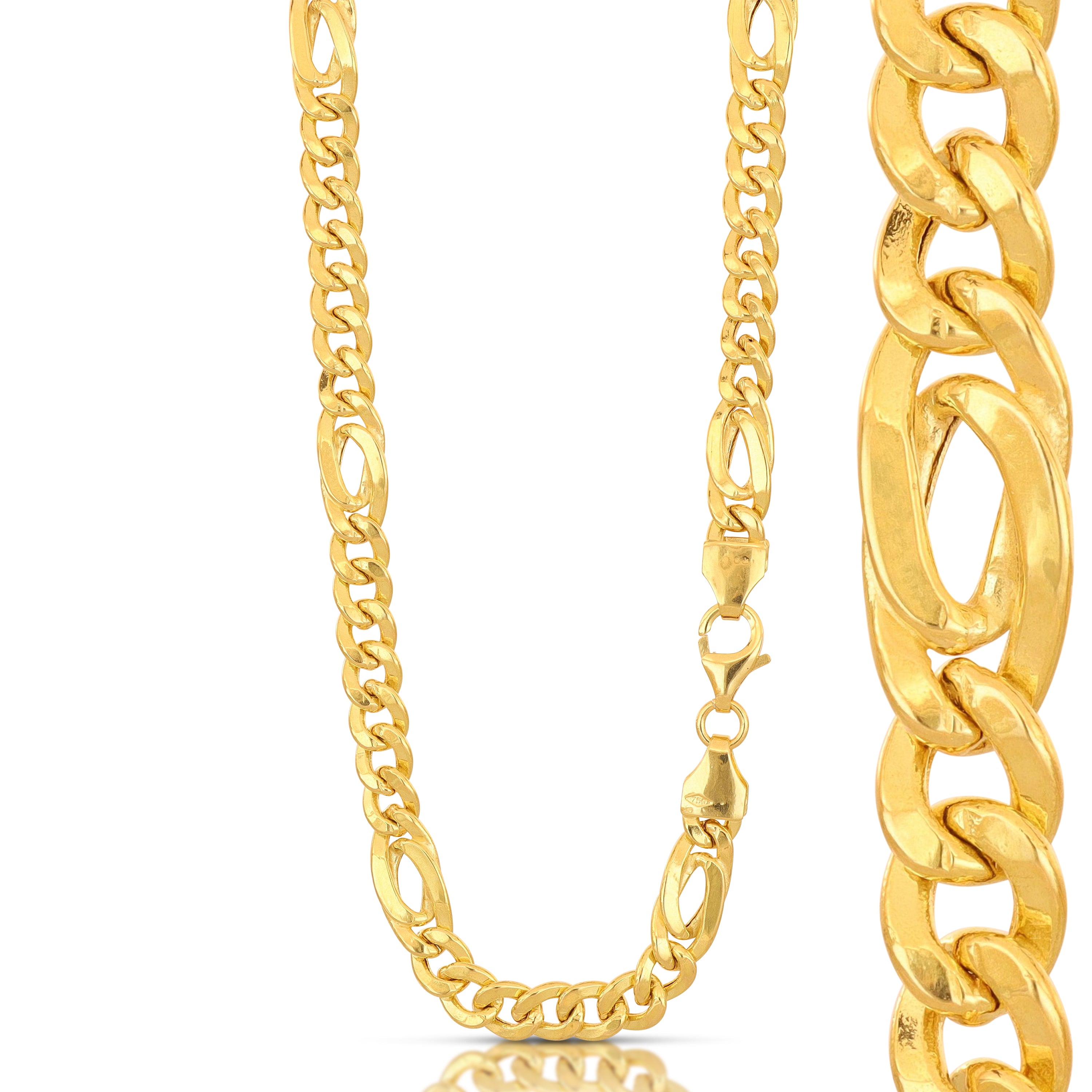 18K Italian Gold Chain Necklace – SKU 803321747184