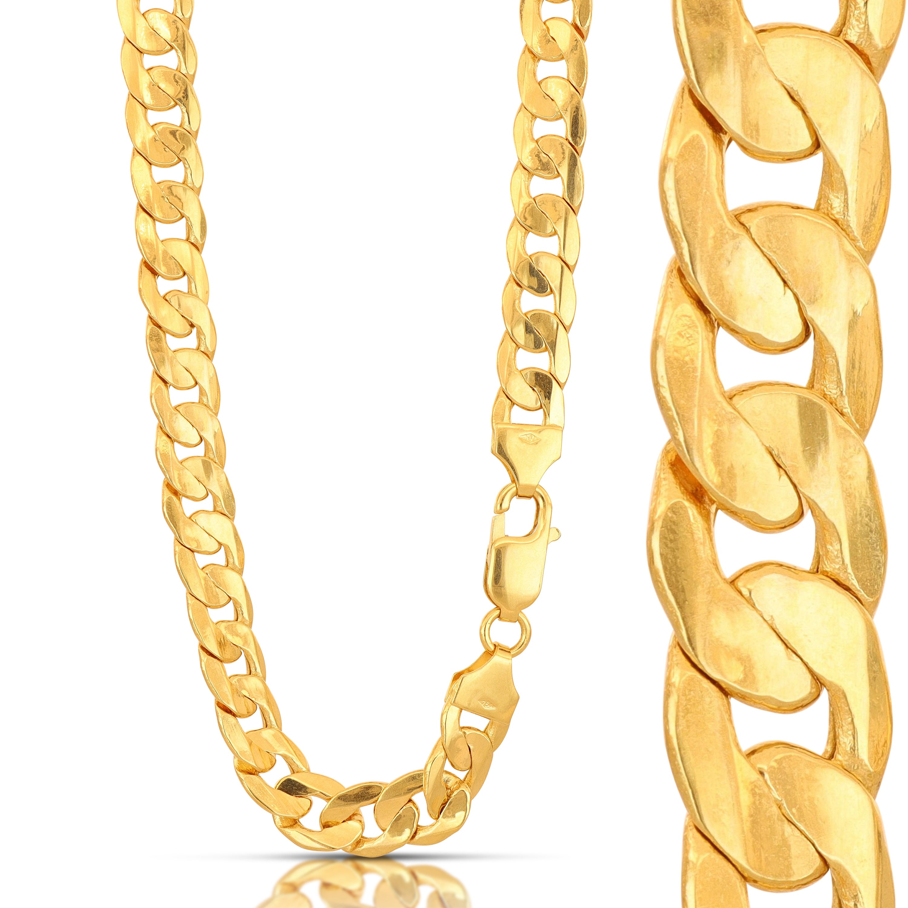 18K Italian Gold Chain Necklace – SKU 803321747187