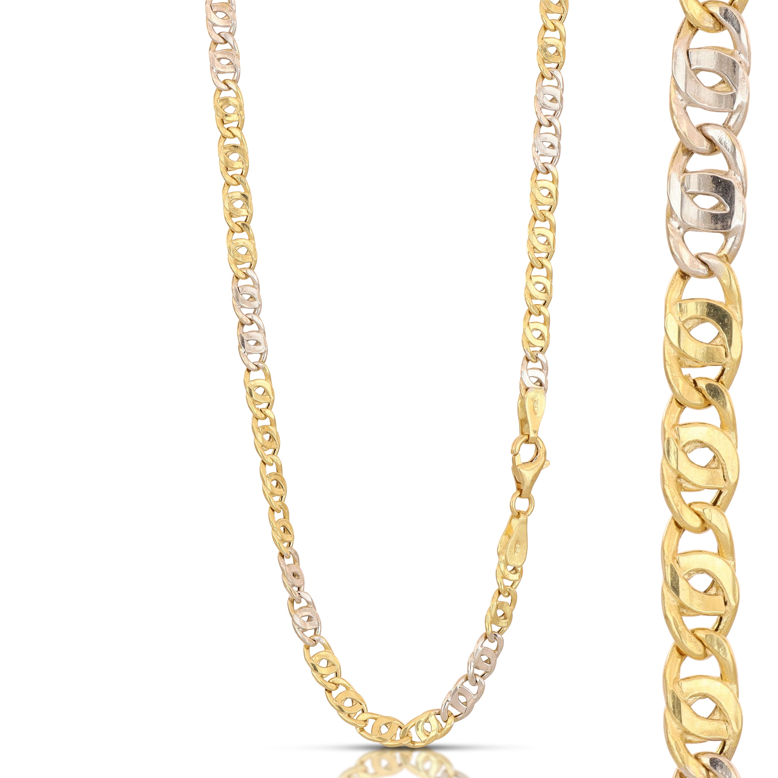 18K Italian Gold Chain Necklace – SKU 803321747188