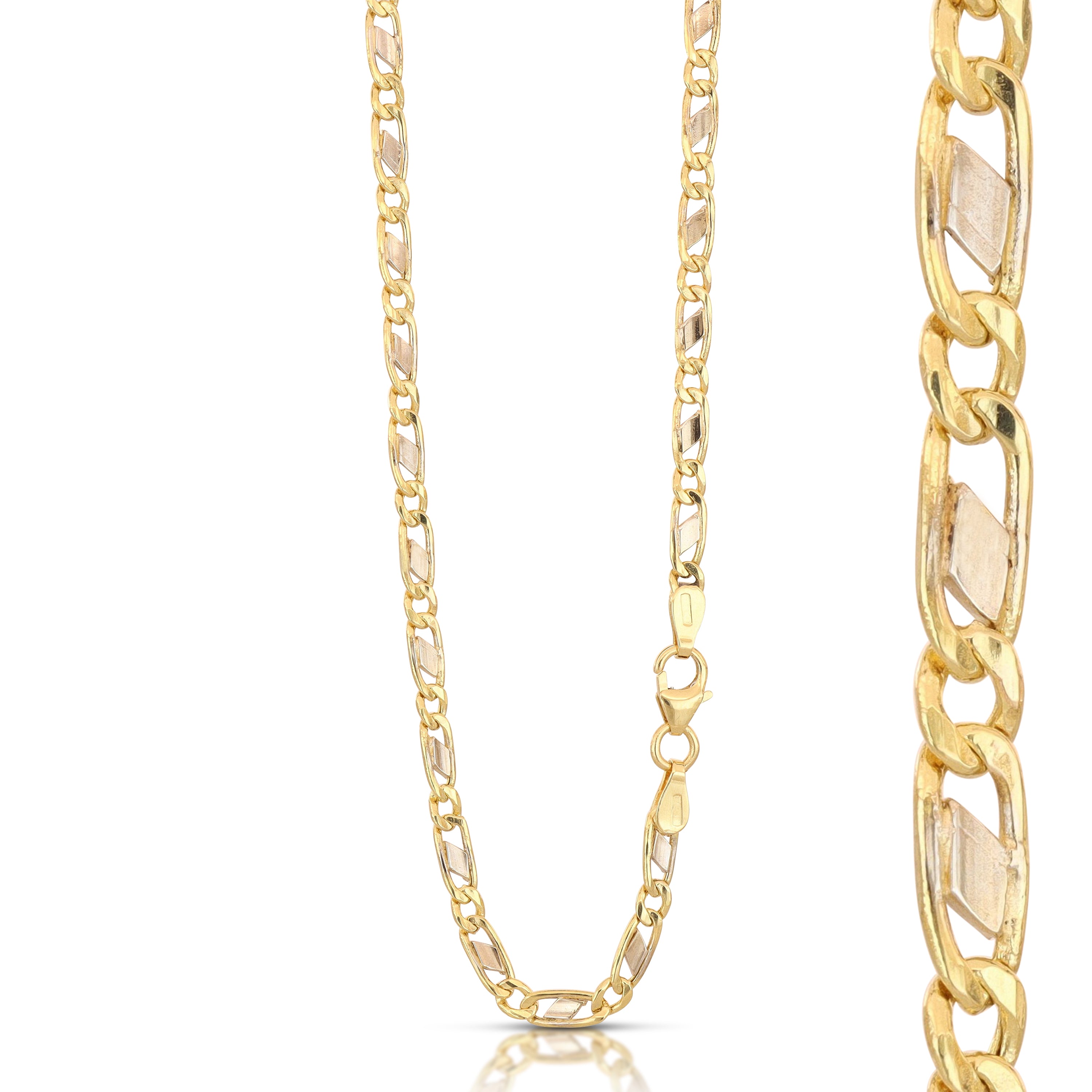 18K Italian Gold Chain Necklace – SKU 803321747193