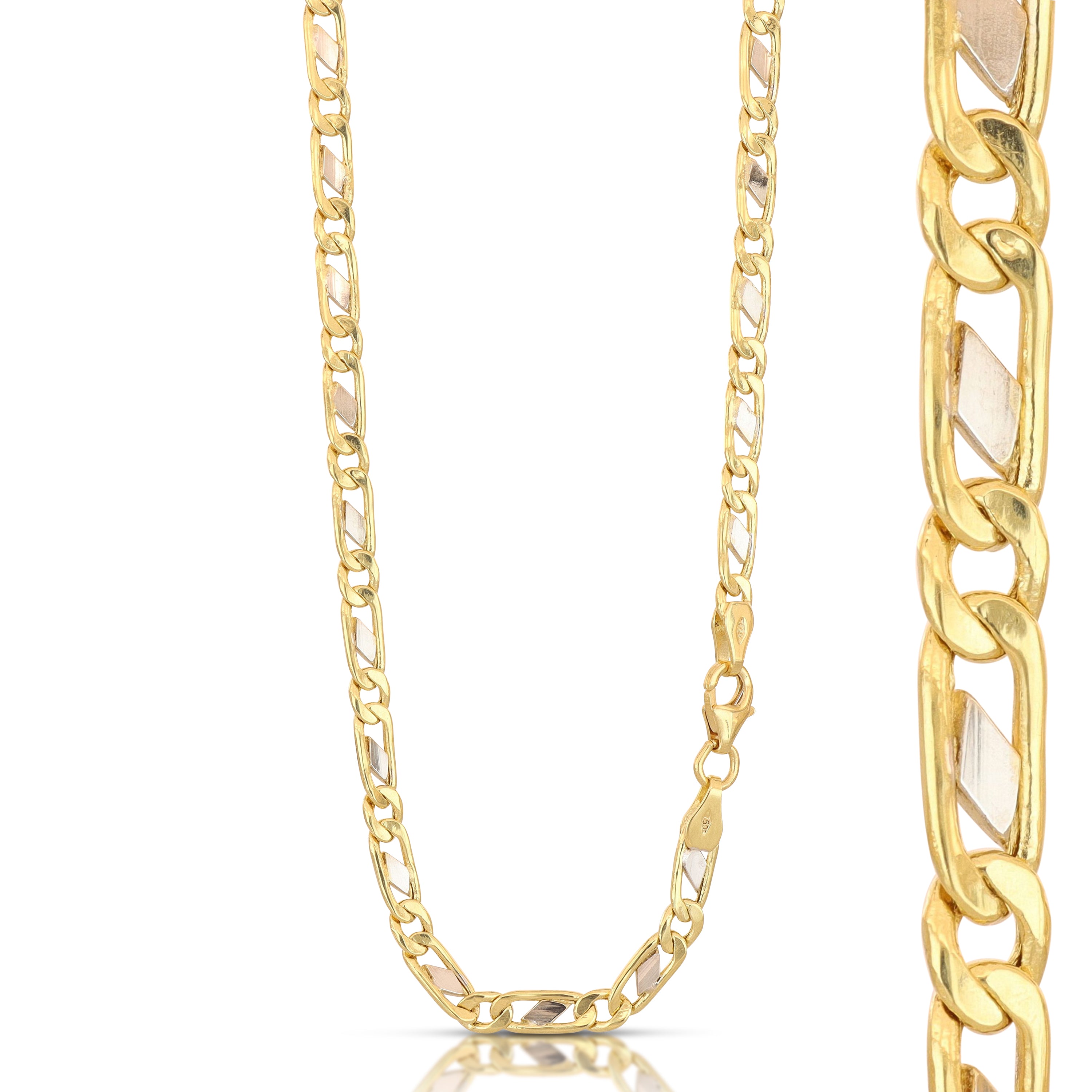 18K Italian Gold Chain Necklace – SKU 803321747194