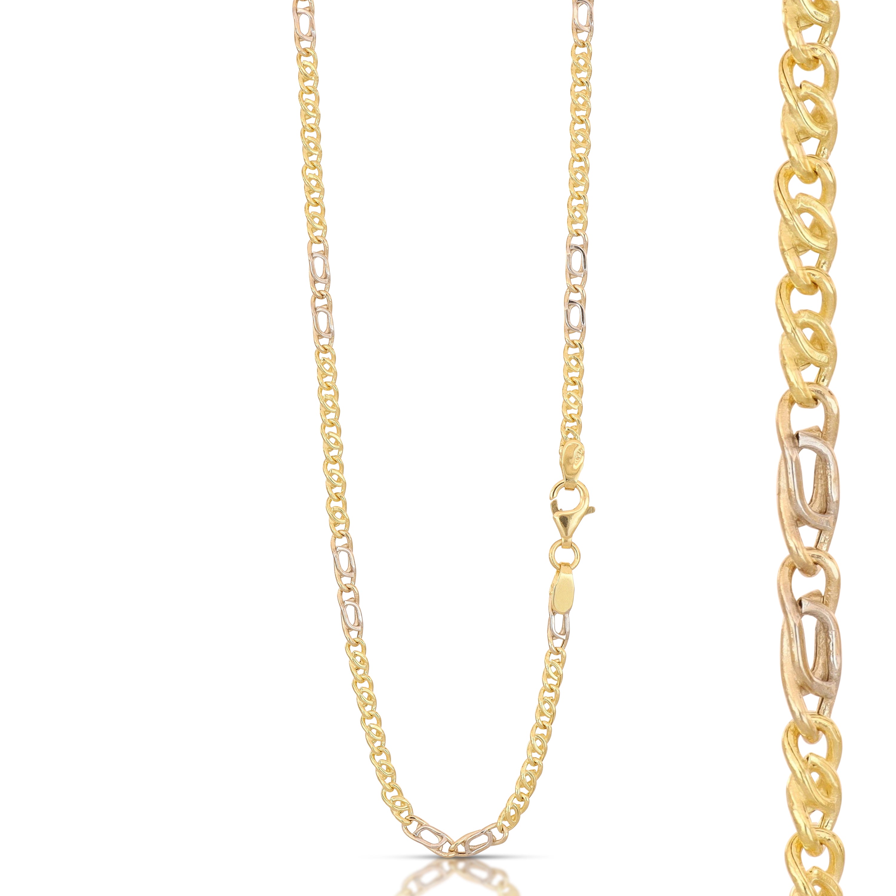 18K Italian Gold Chain Necklace – SKU 803321747214