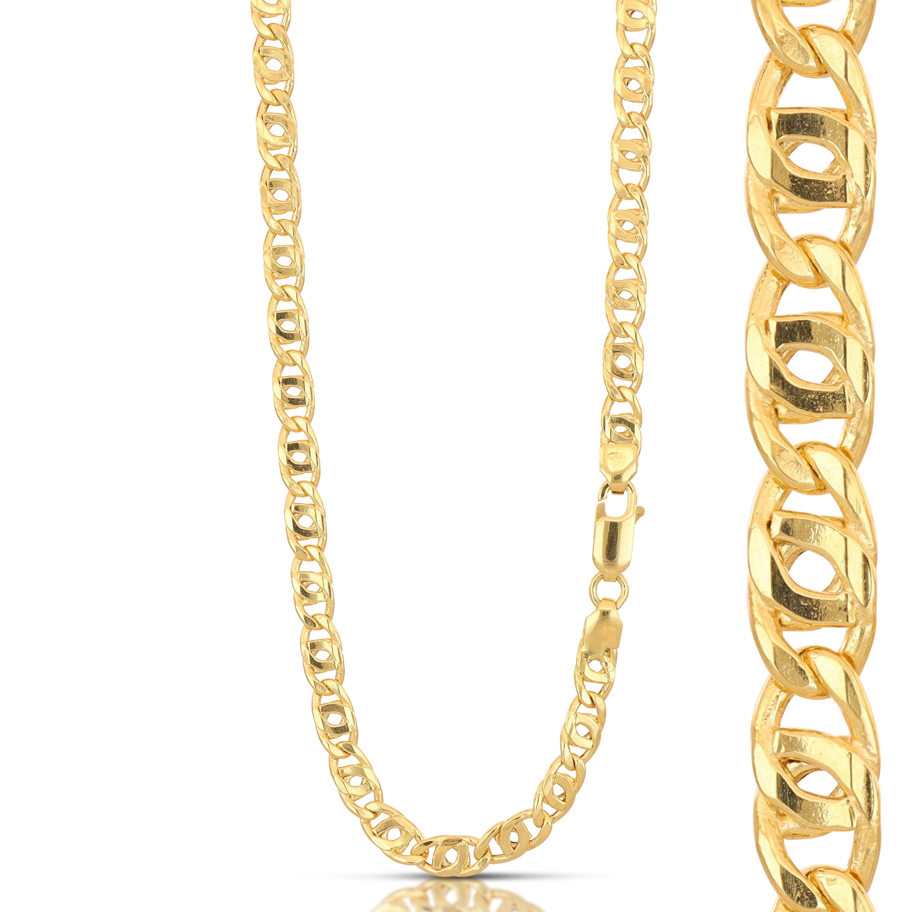 18K Italian Gold Chain Necklace – SKU 803321747223
