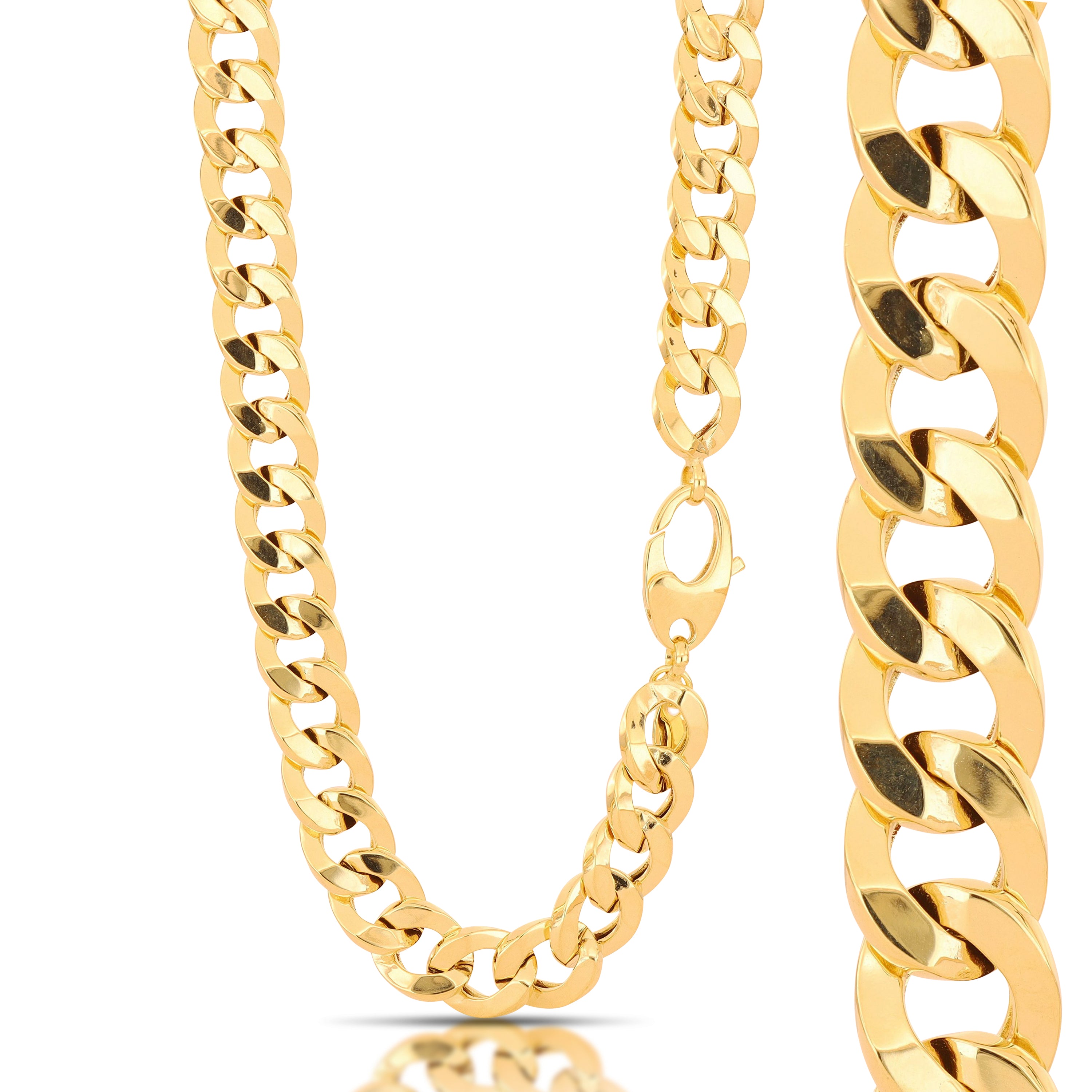18K Italian Gold Chain Necklace – SKU 803321747296