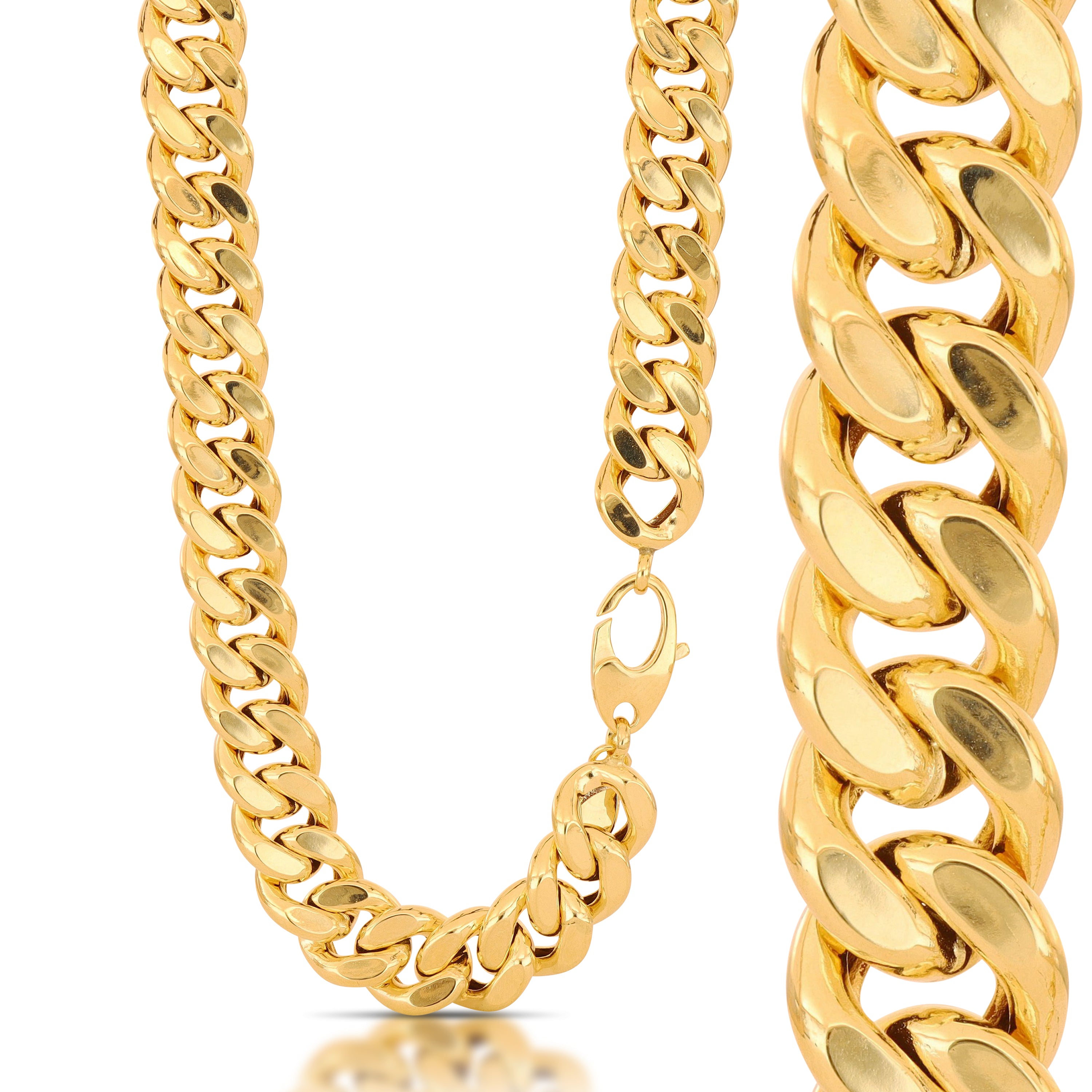 18K Italian Gold Chain Necklace – SKU 803321747301