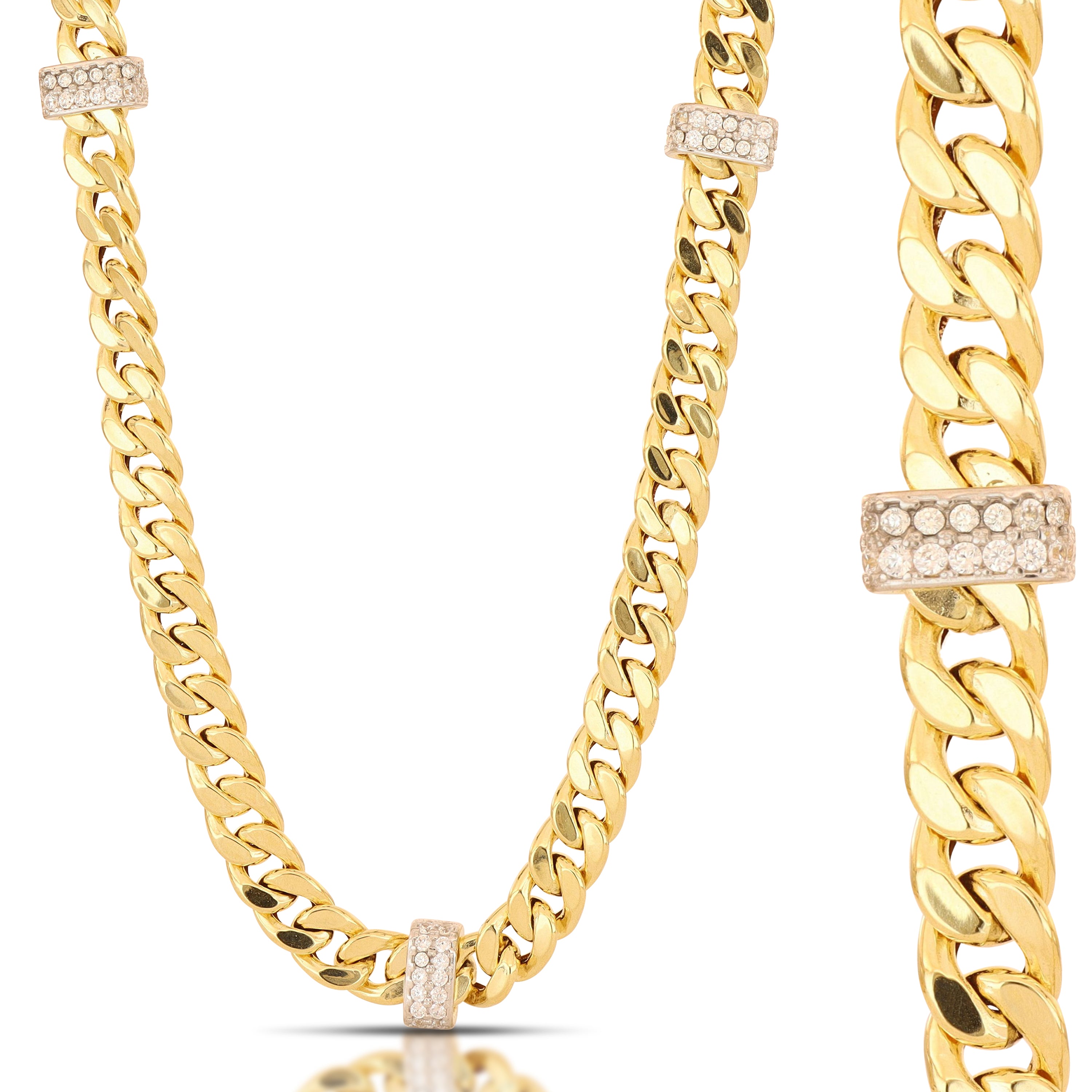 18K Italian Gold Chain Necklace – SKU 803321747303