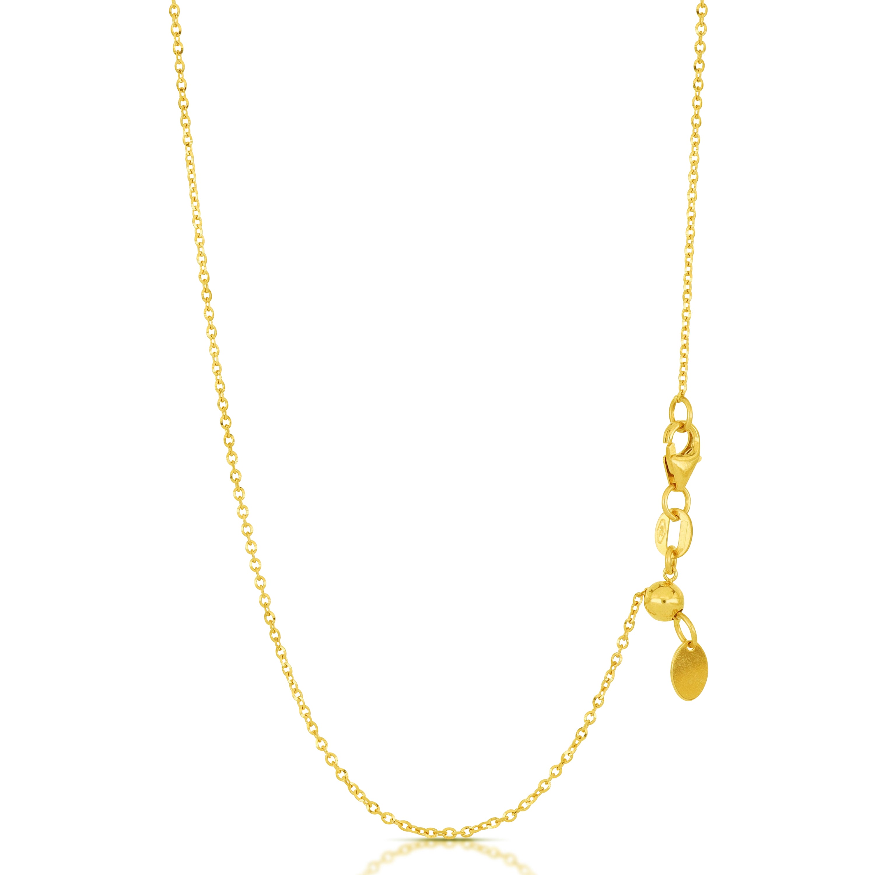 18K Italian Gold Chain Necklace – SKU 803321747338