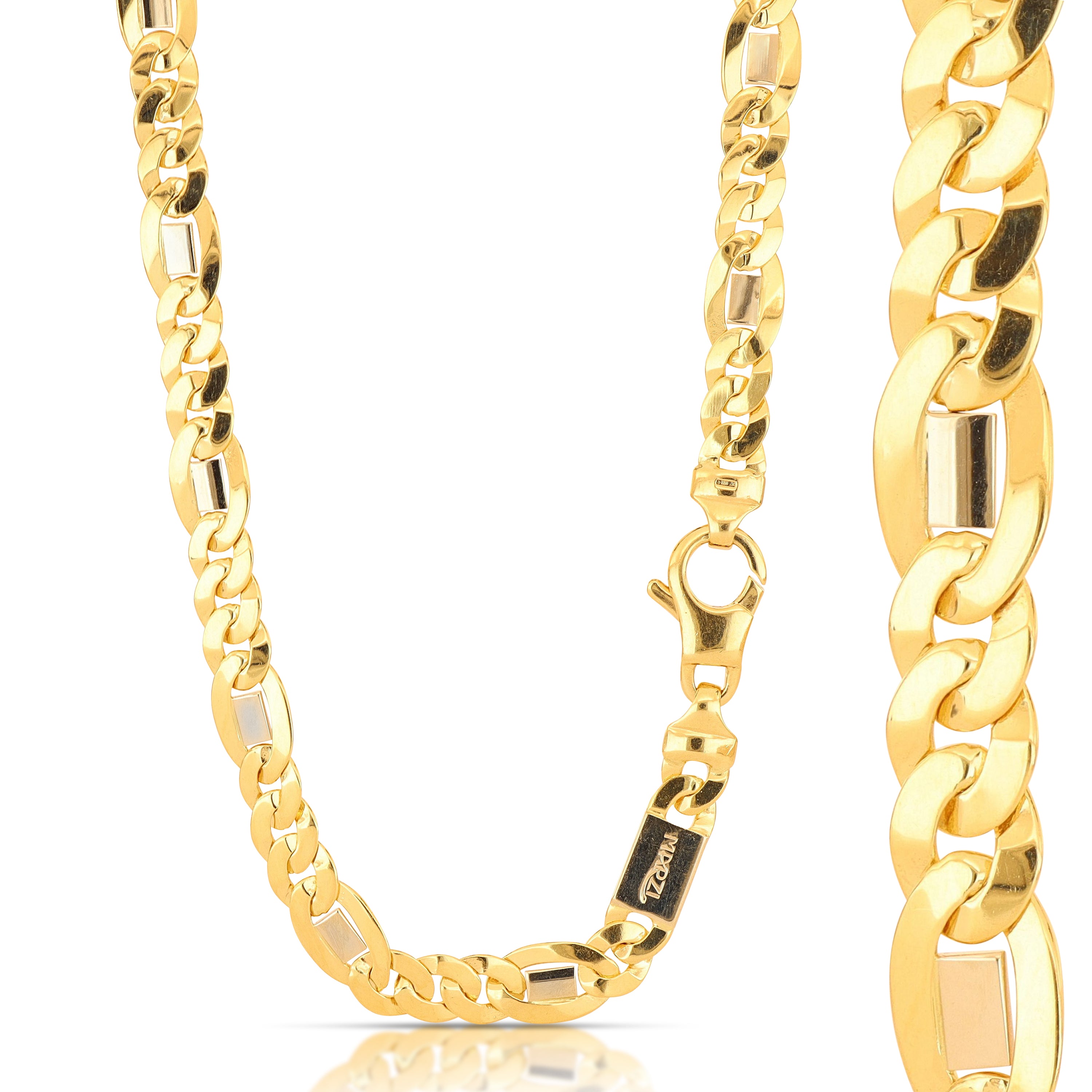 18K Italian Gold Chain Necklace – SKU 803321747418
