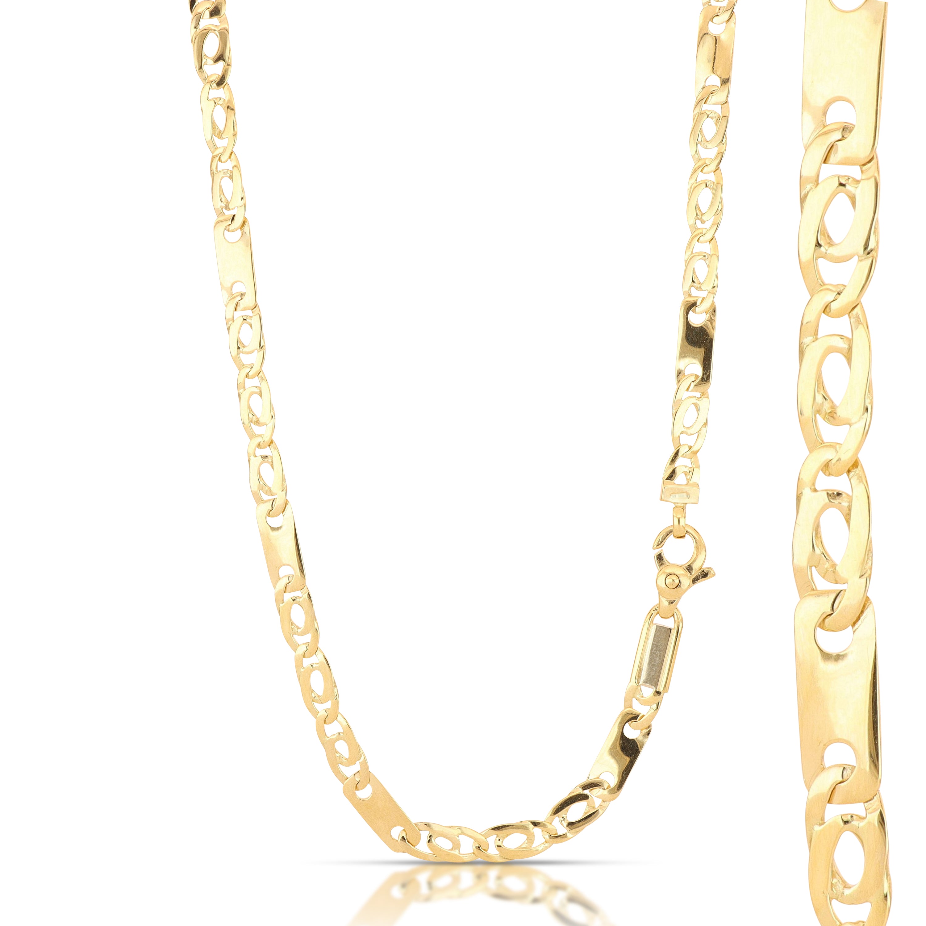 18K Italian Gold Chain Necklace – SKU 803321747425