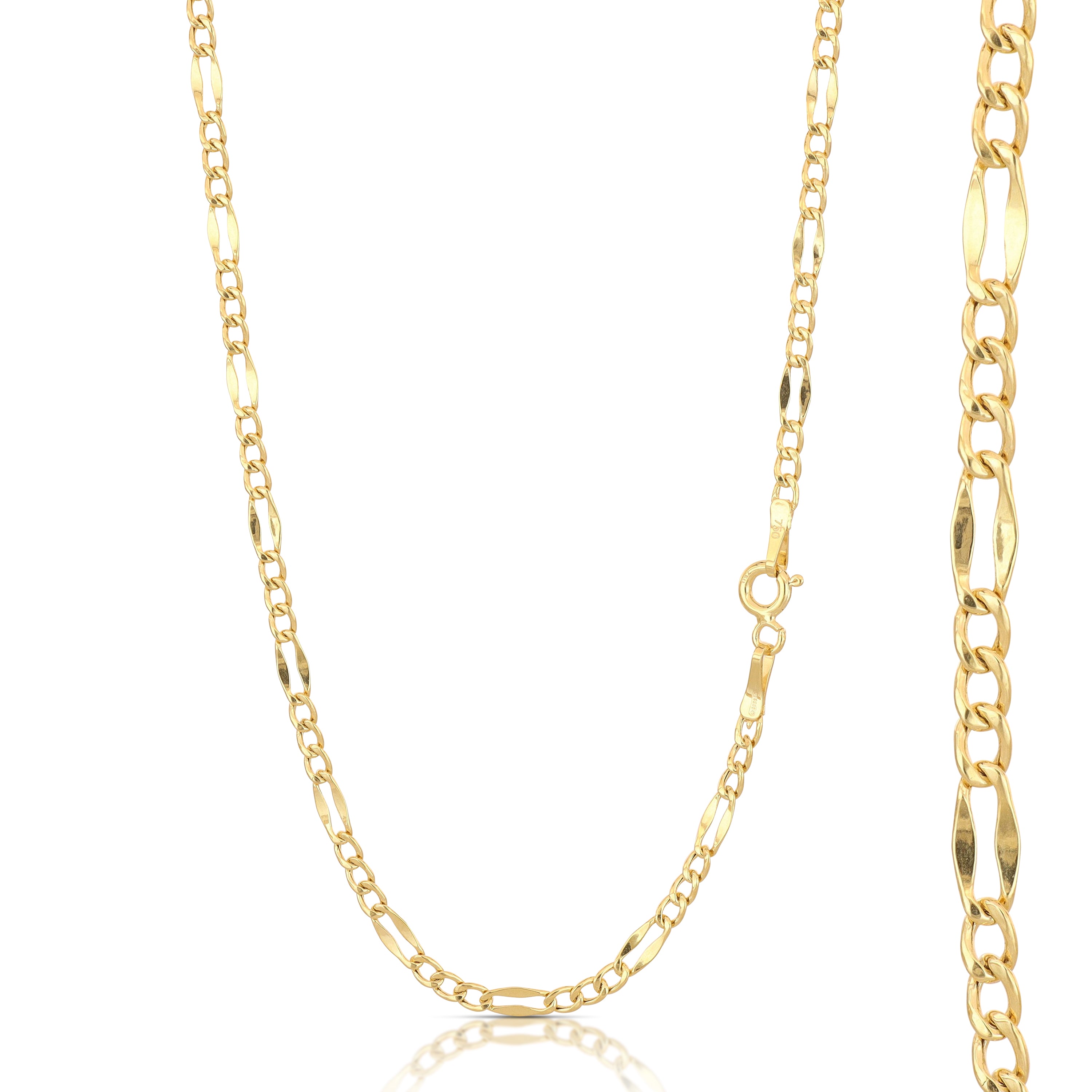 18K Italian Gold Chain Necklace – SKU 803321747481