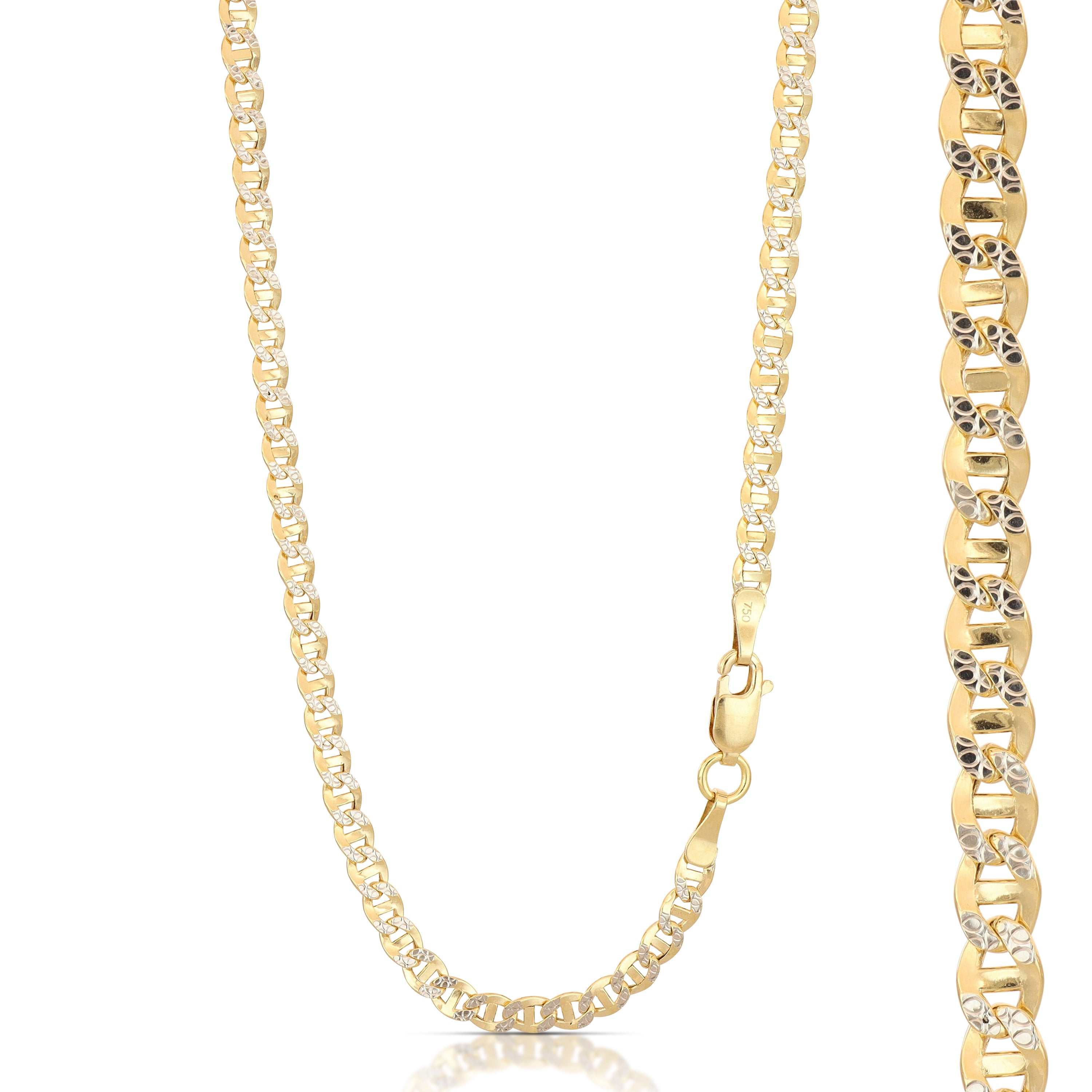 18K Italian Gold Chain Necklace – SKU 803321747491