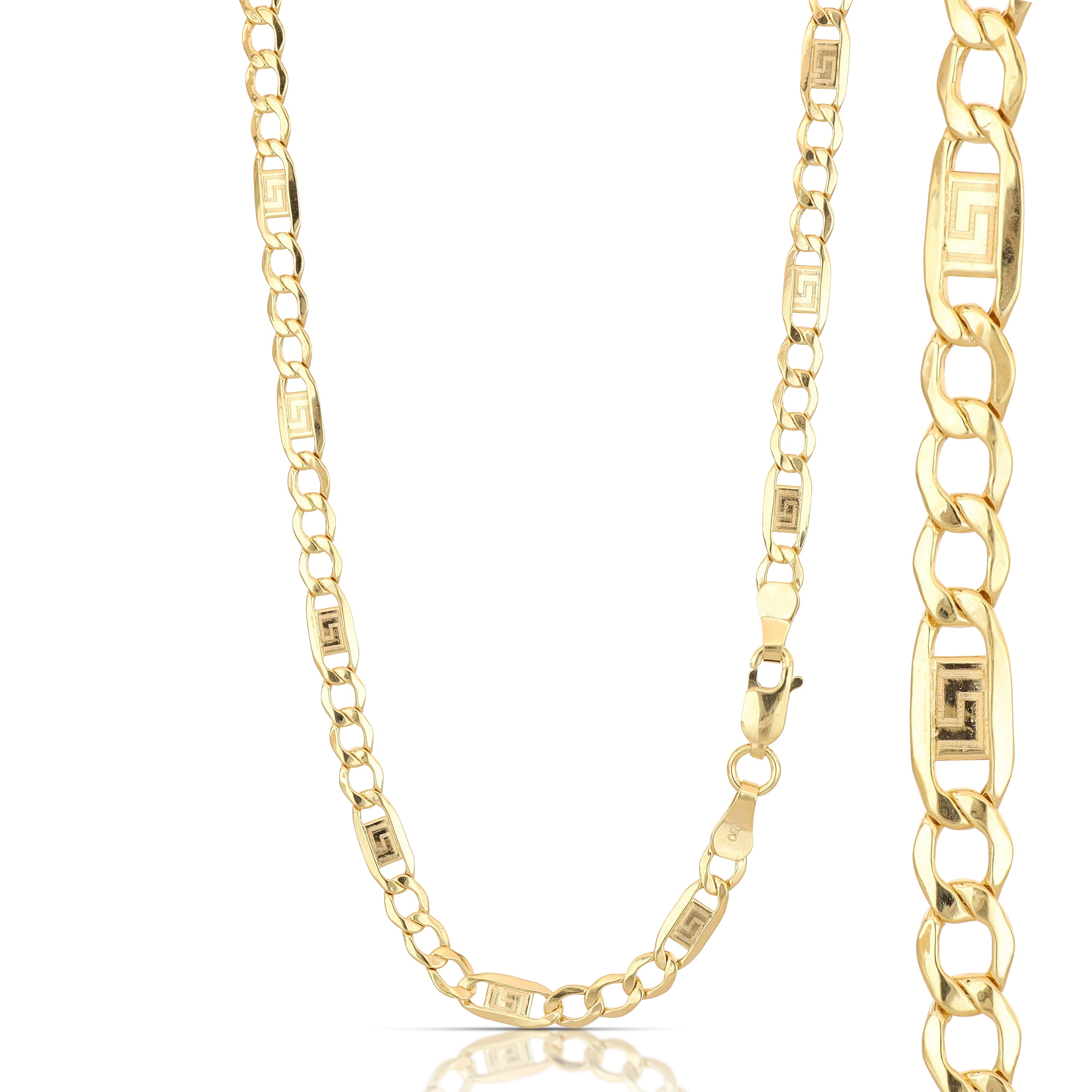 18K Italian Gold Chain Necklace – SKU 803321747493