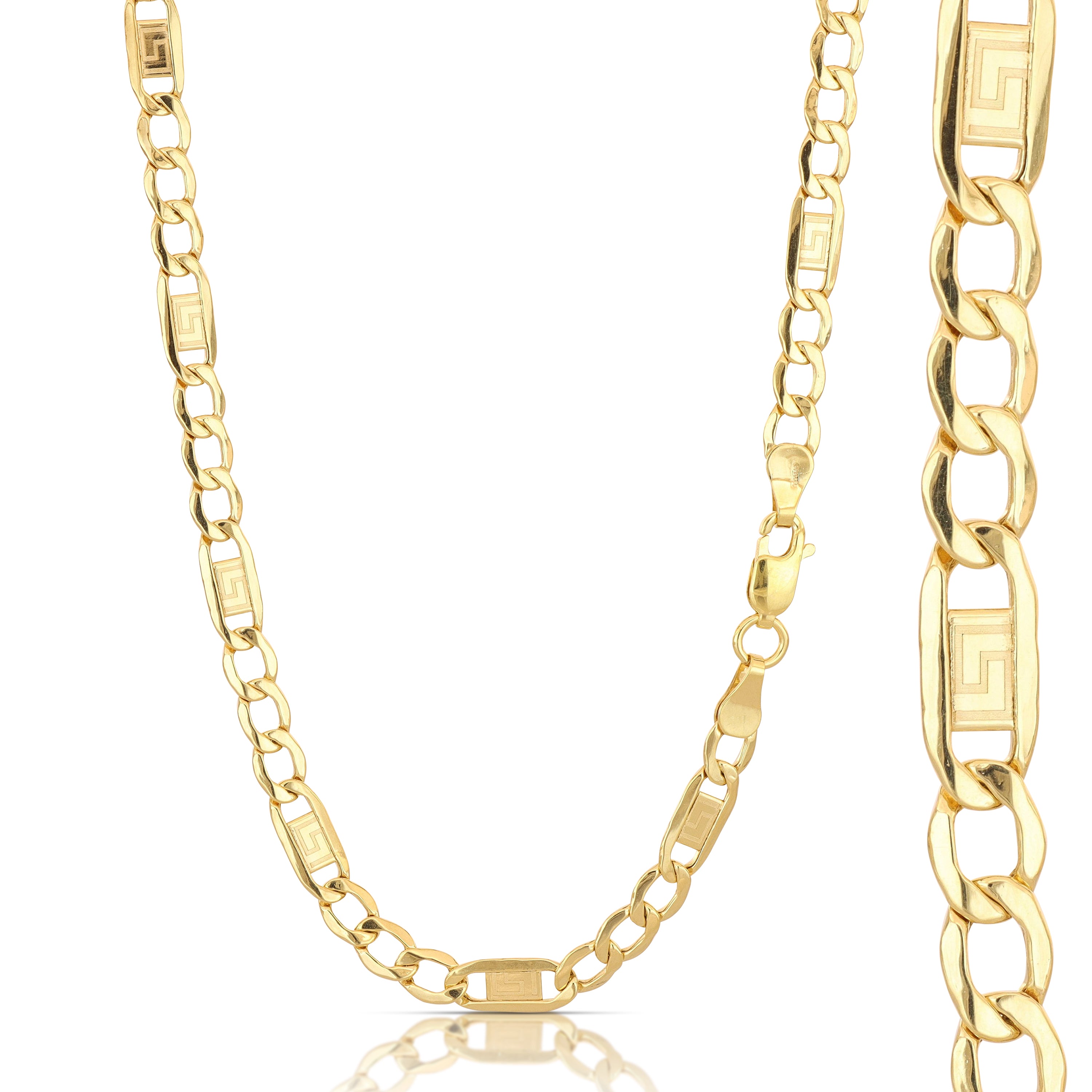 18K Italian Gold Chain Necklace – SKU 803321747495