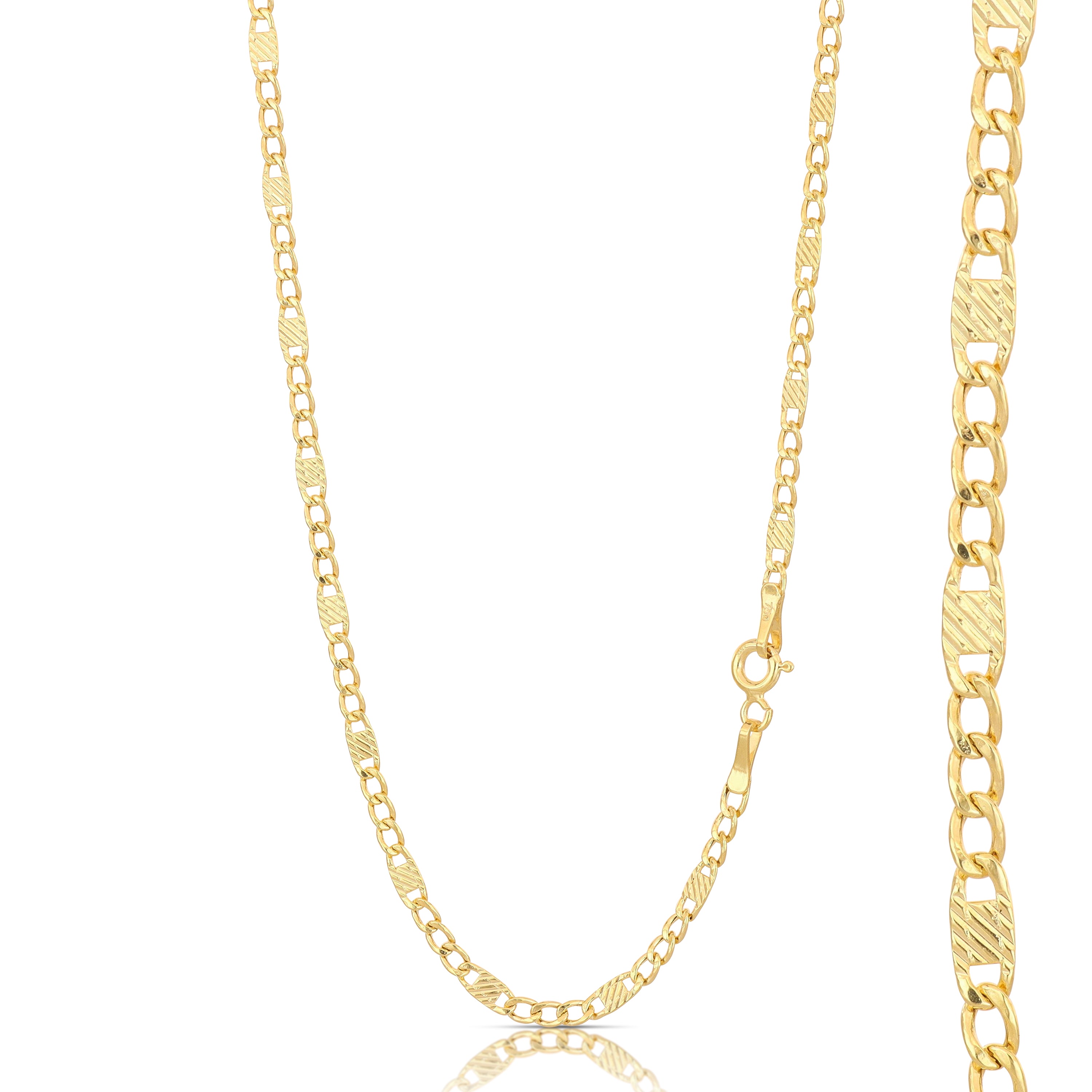18K Italian Gold Chain Necklace – SKU 803321747503