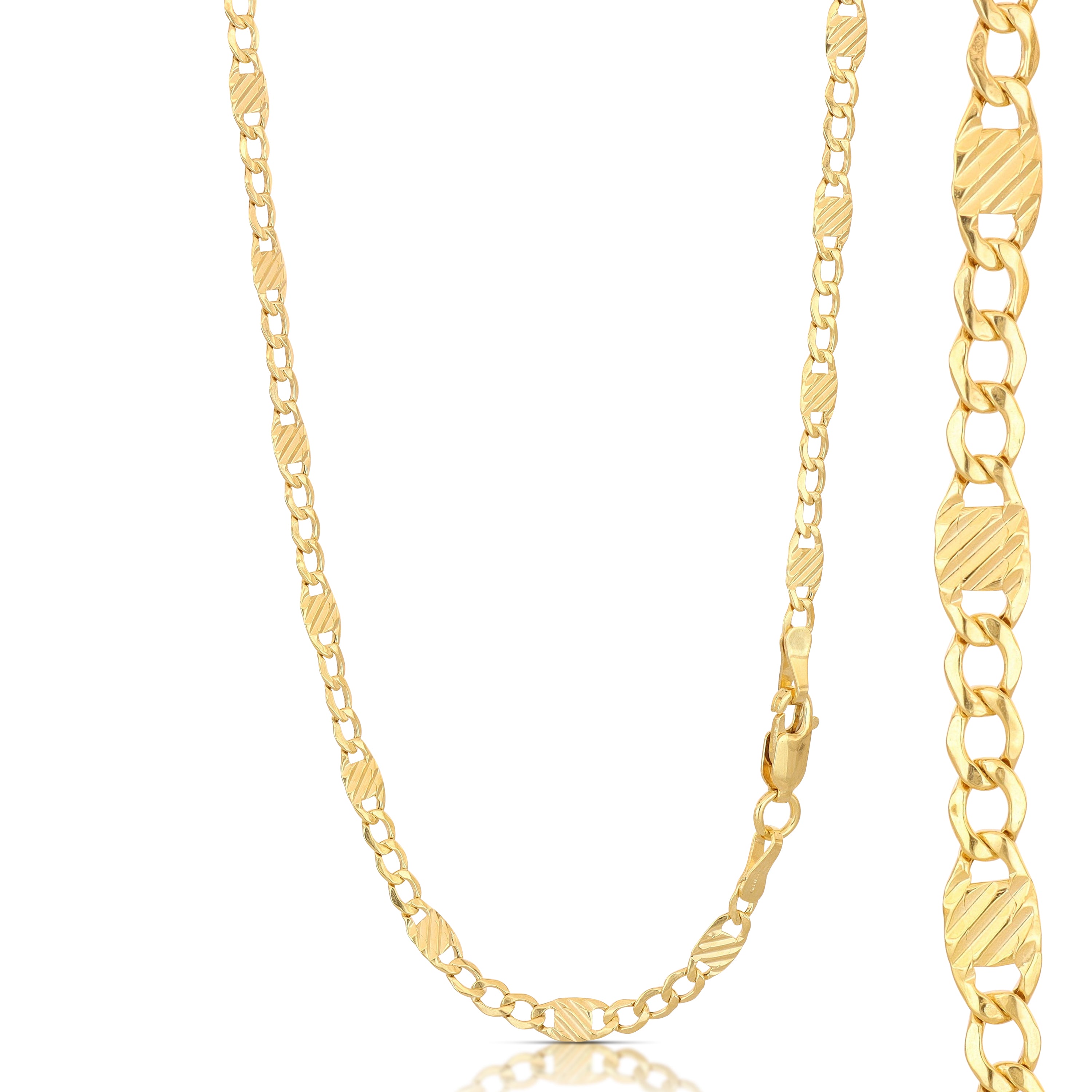 18K Italian Gold Chain Necklace – SKU 803321747505
