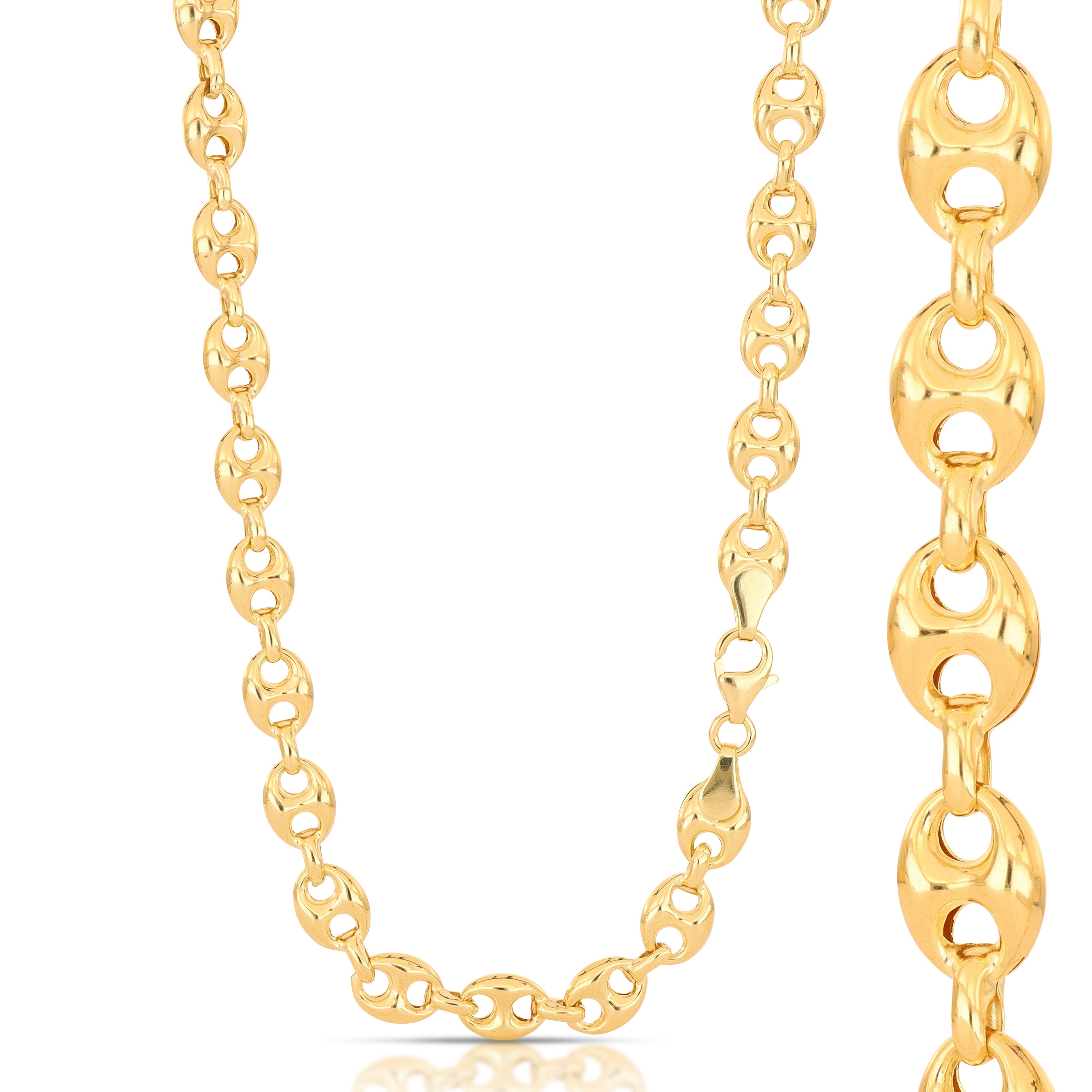 18K Italian Gold Chain Necklace – SKU 803321747509