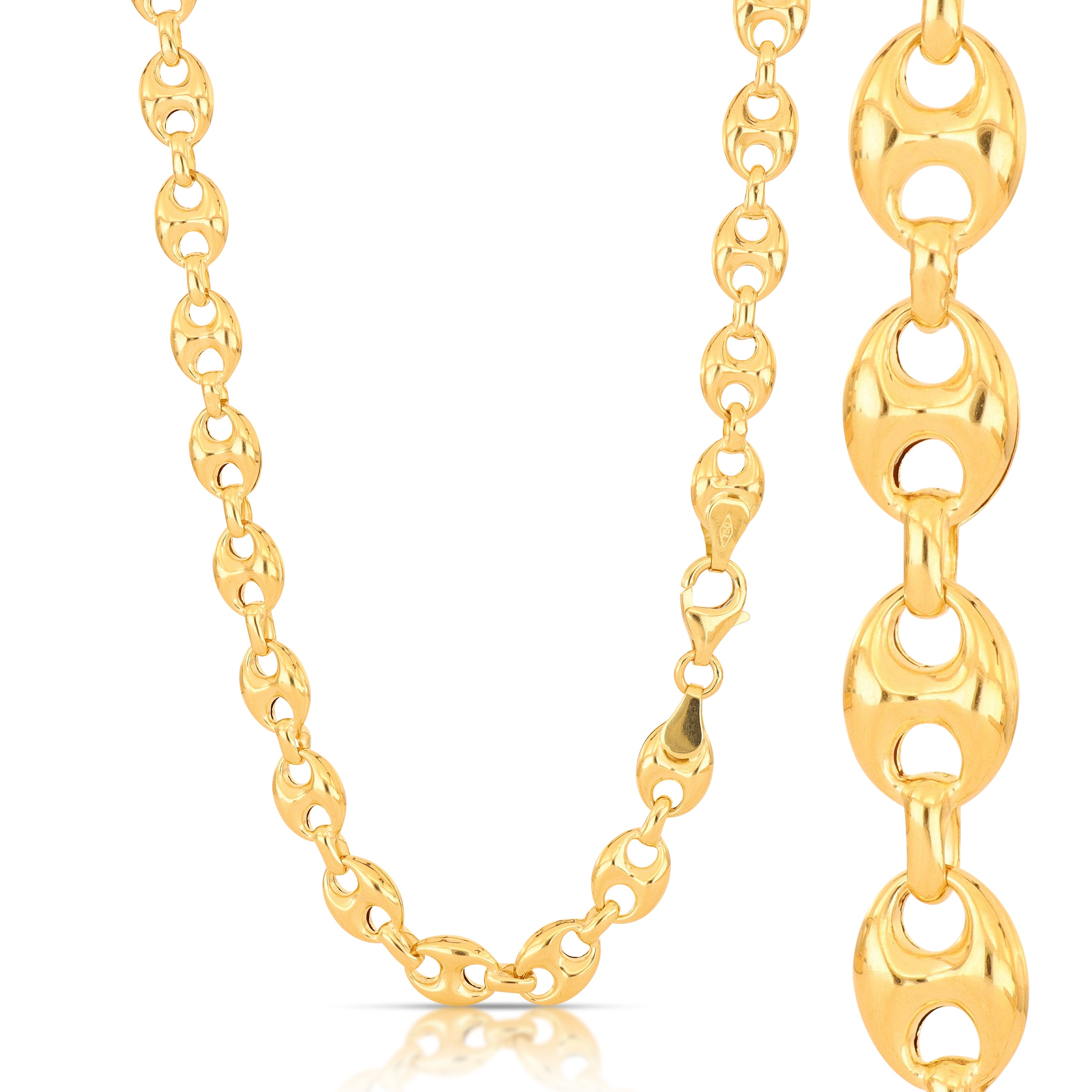 18K Italian Gold Chain Necklace – SKU 803321747511