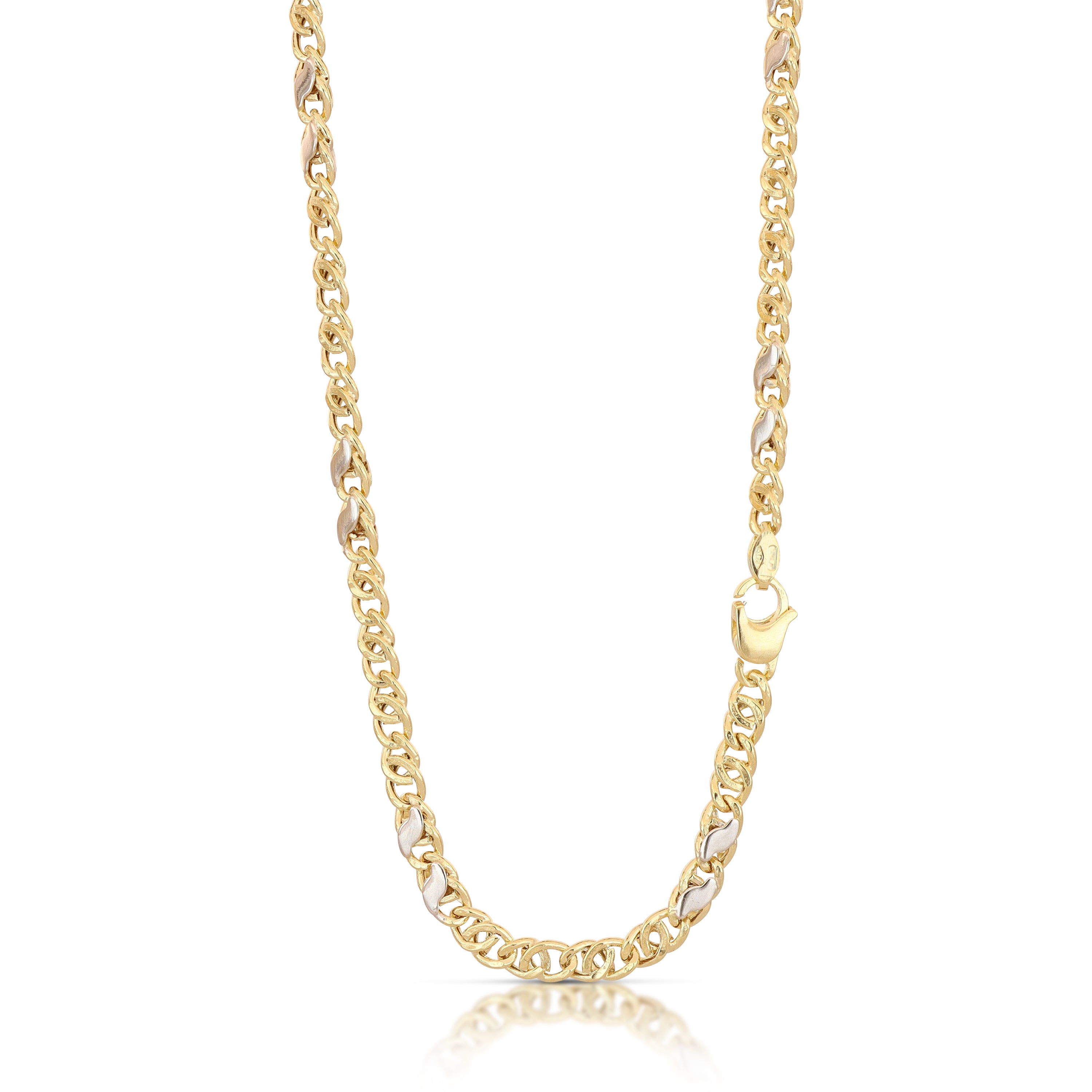 18K Italian Gold Chain Necklace – SKU 803321747966