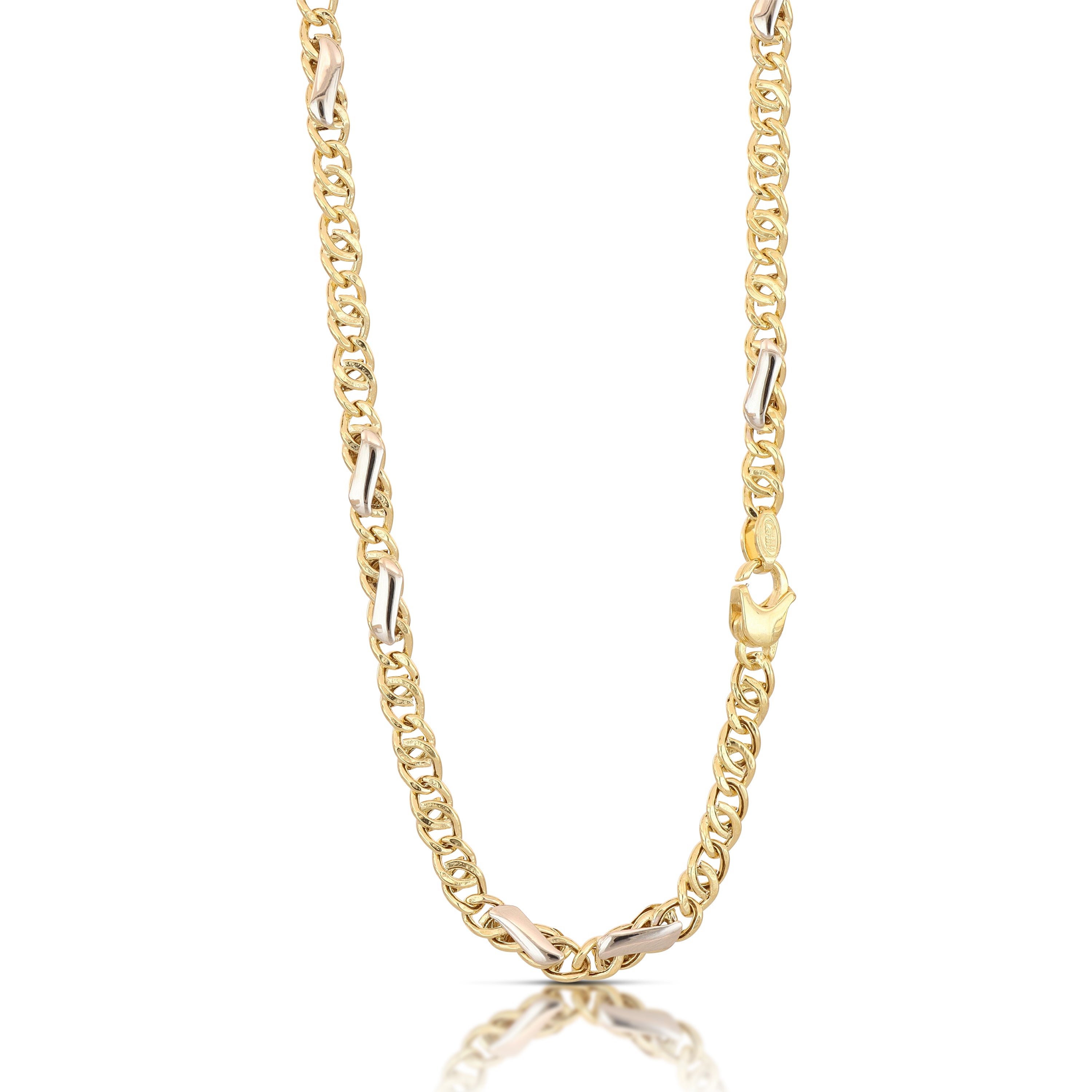 18K Italian Gold Chain Necklace – SKU 803321747976