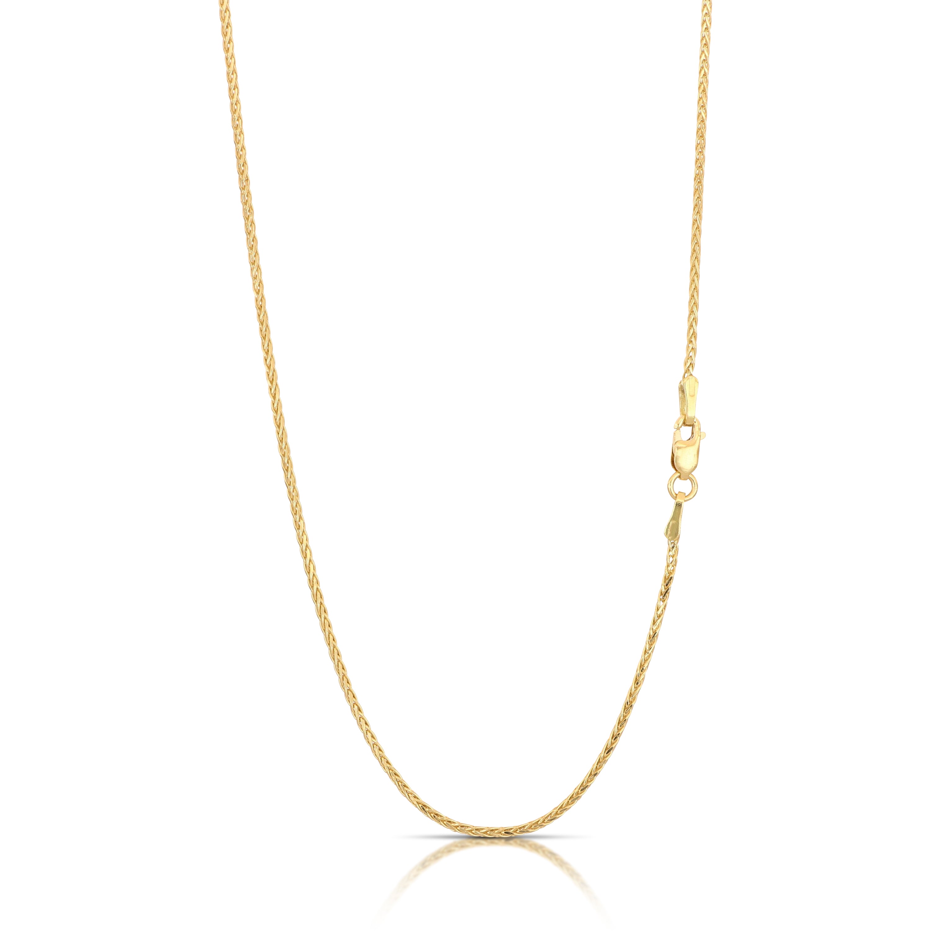 18K Italian Gold Chain Necklace – SKU 803321748347