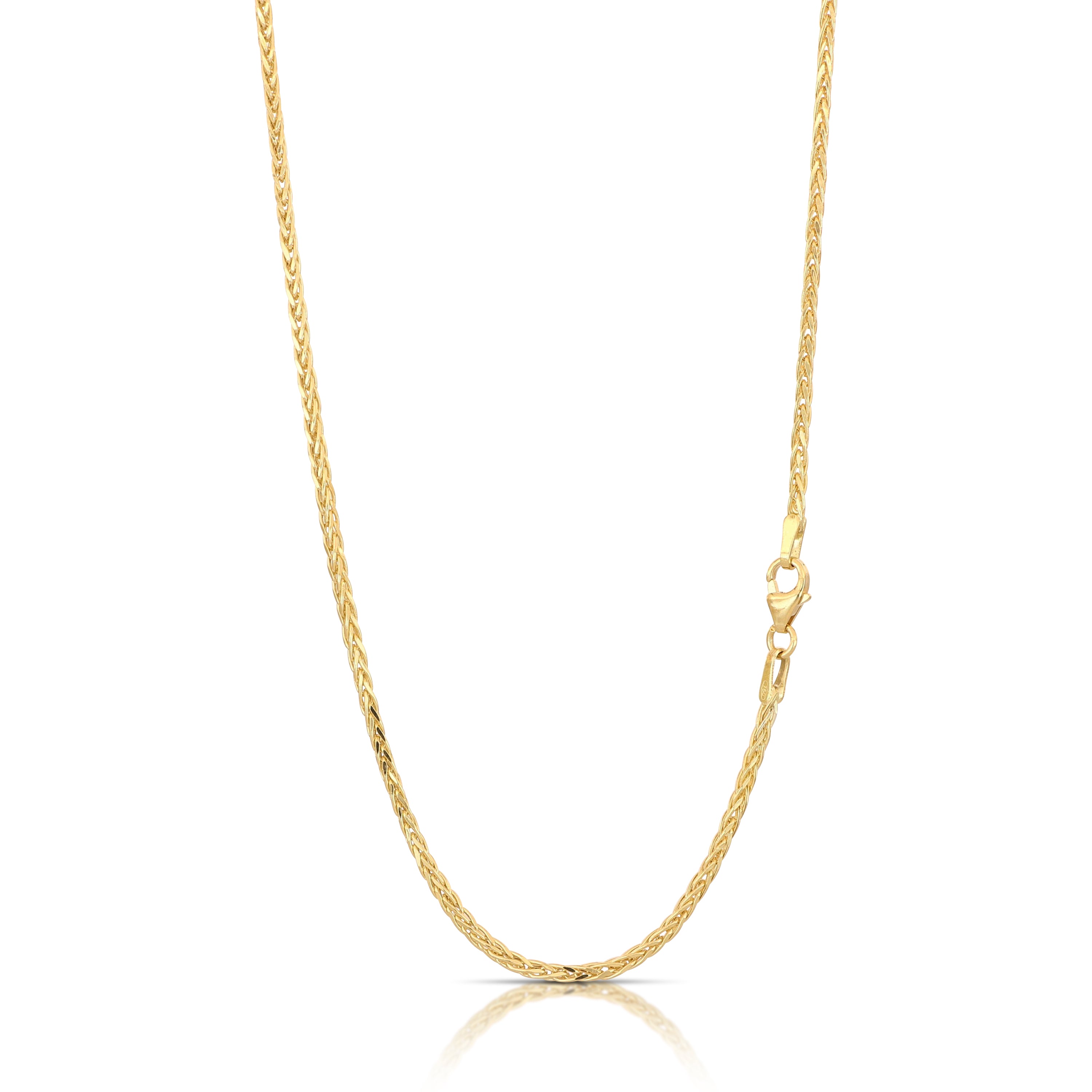18K Italian Gold Chain Necklace – SKU 803321748351