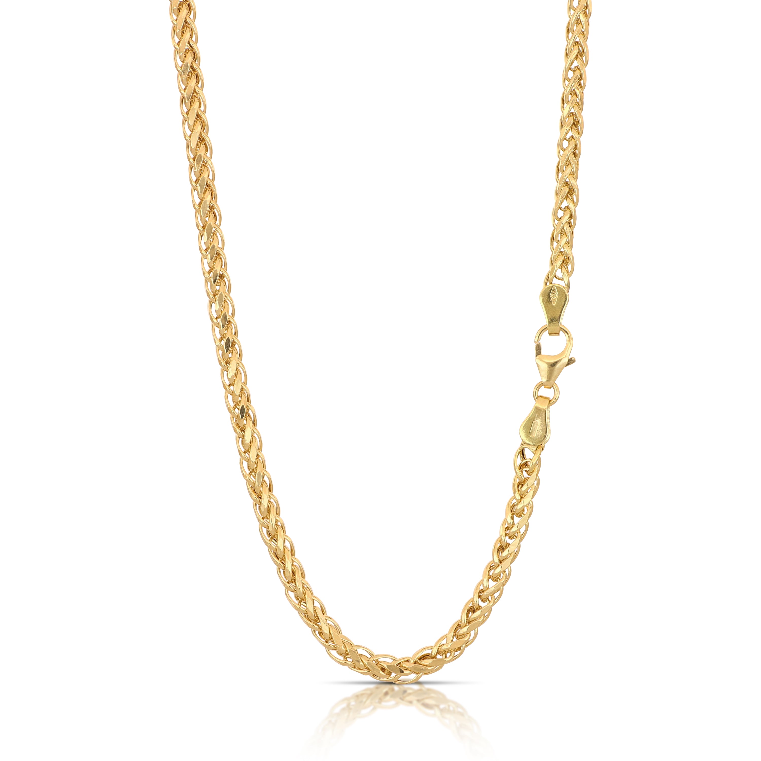 18K Italian Gold Chain Necklace – SKU 803321748355