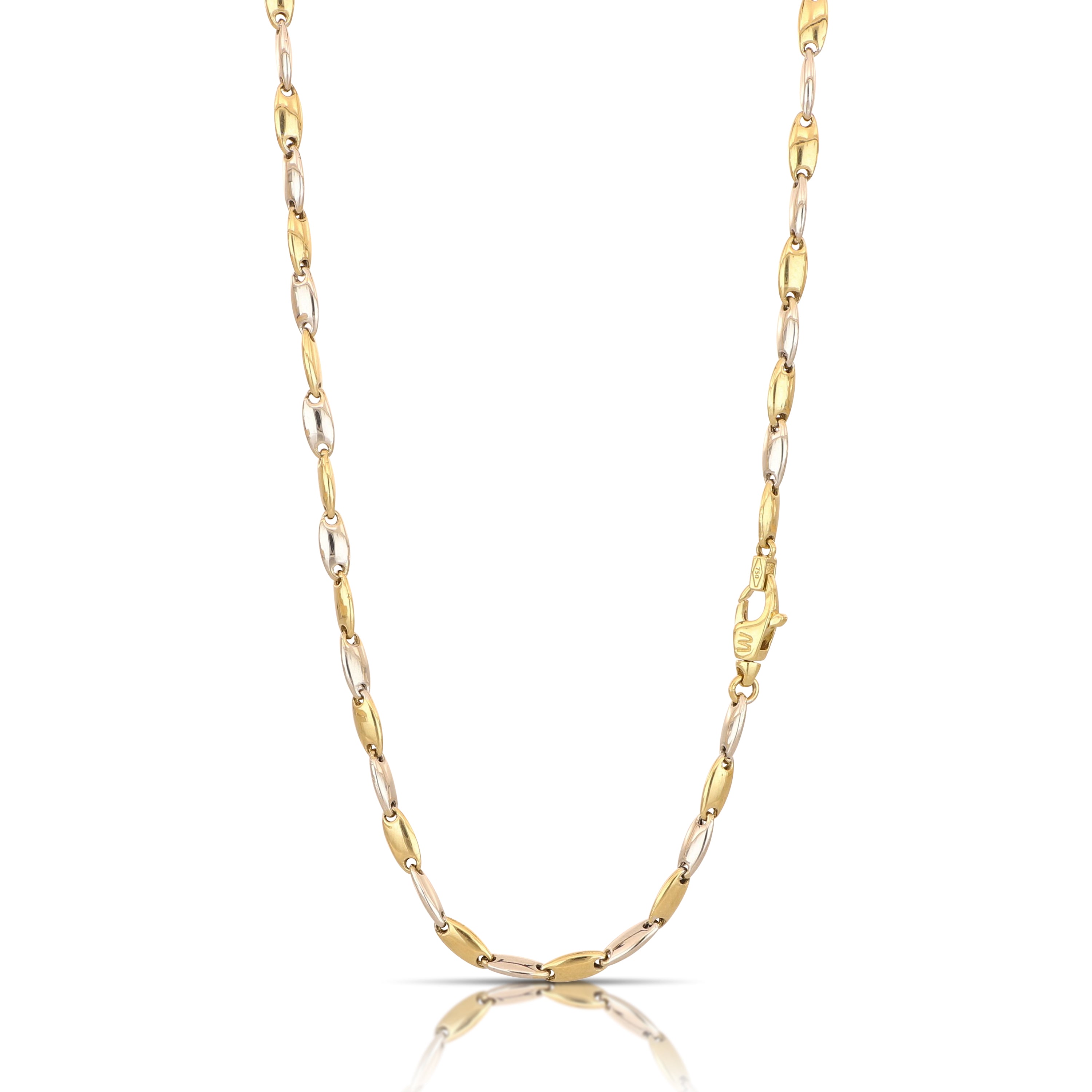 18K Italian Gold Chain Necklace – SKU 803321748468