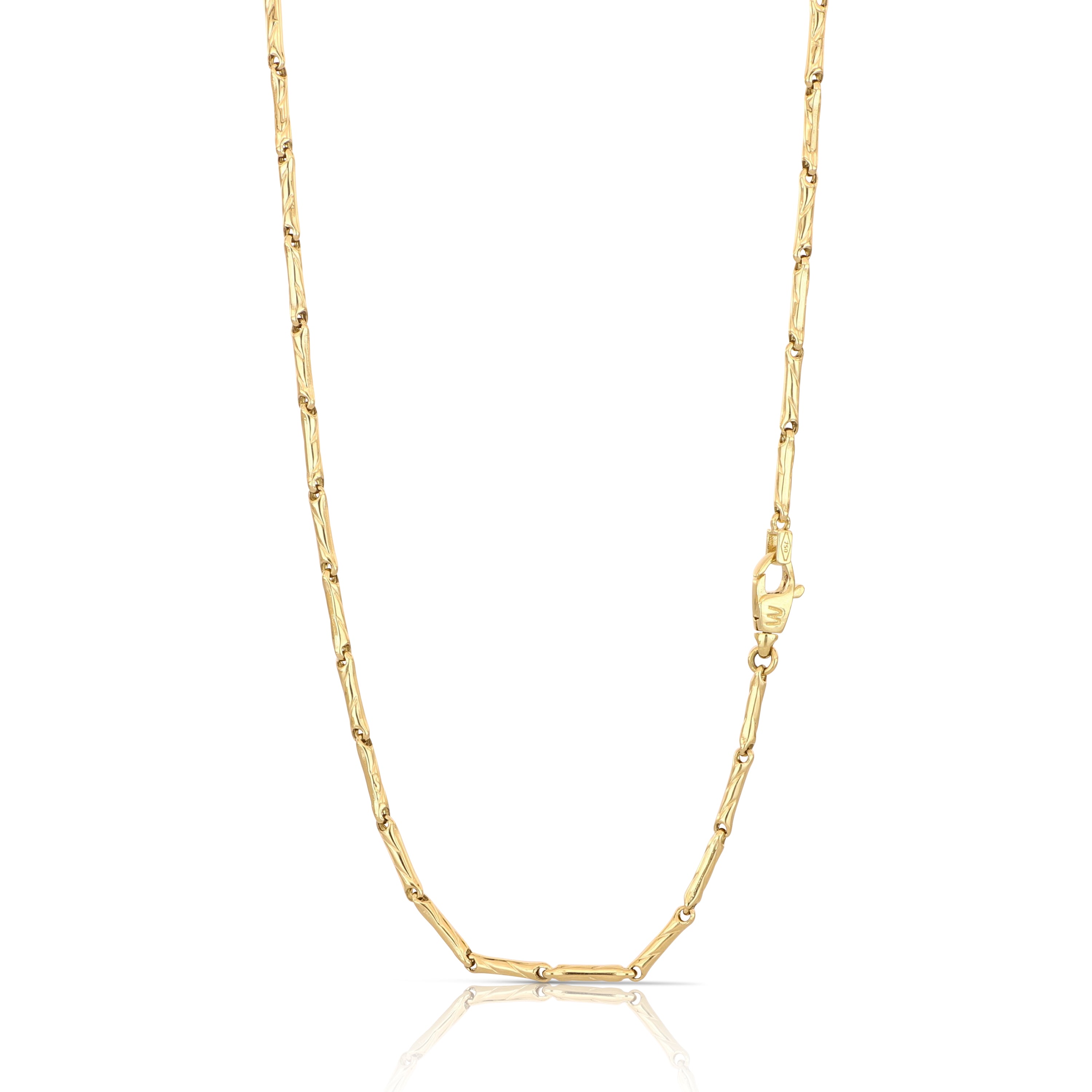 18K Italian Gold Chain Necklace – SKU 803321748470