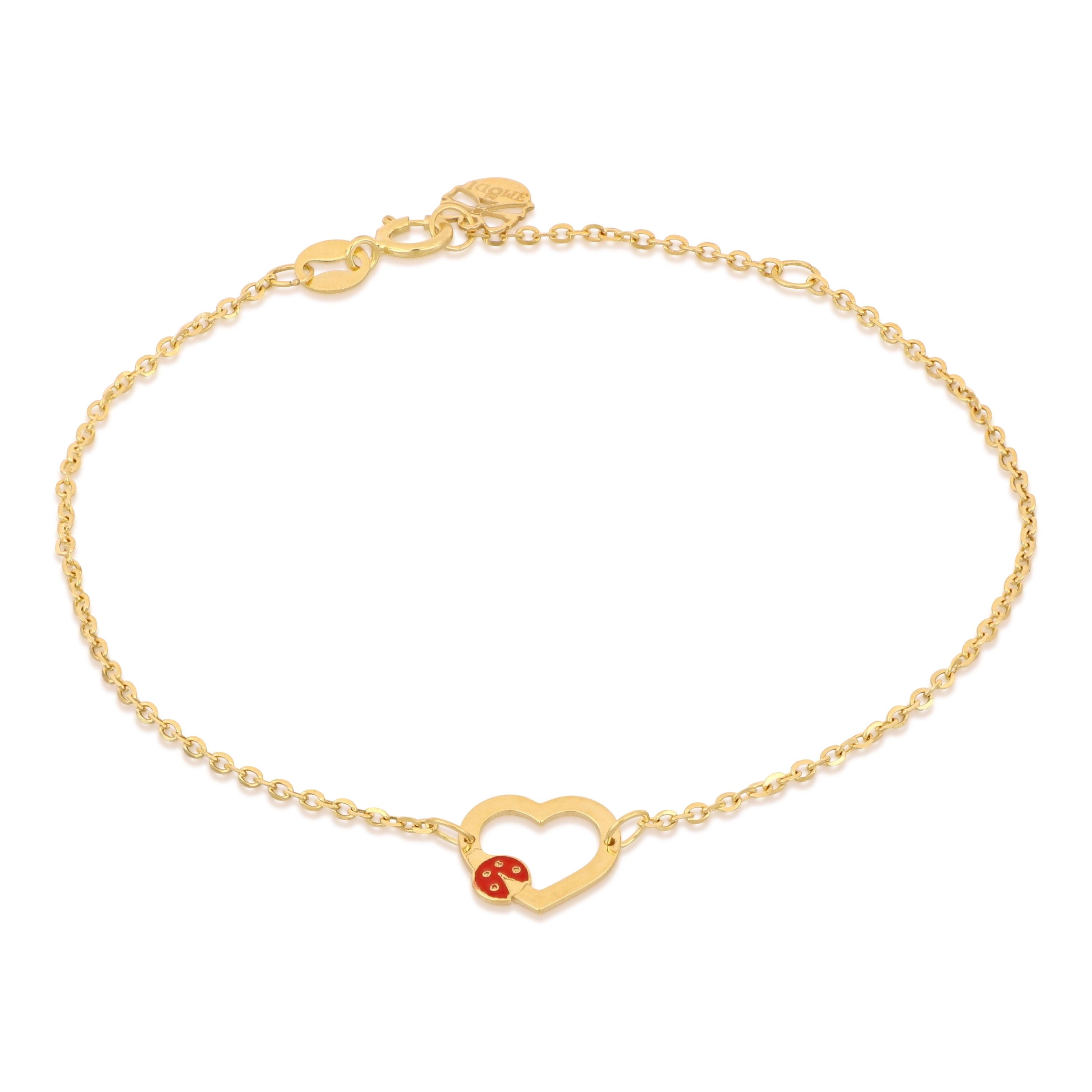 18K Italian Gold Baby Chain Bracelet – SKU 803321748562
