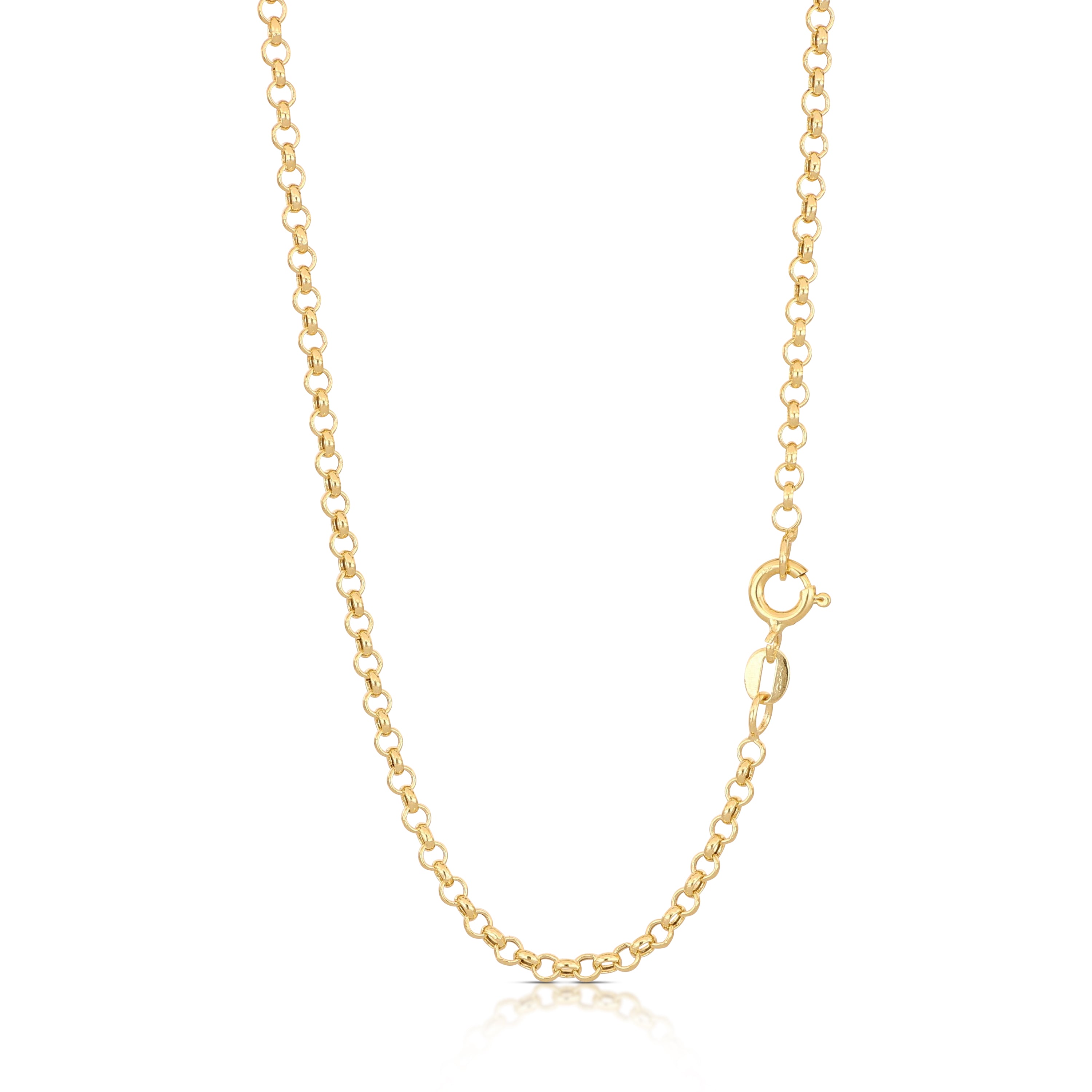 18K Italian Gold Chain Necklace – SKU 803321748613