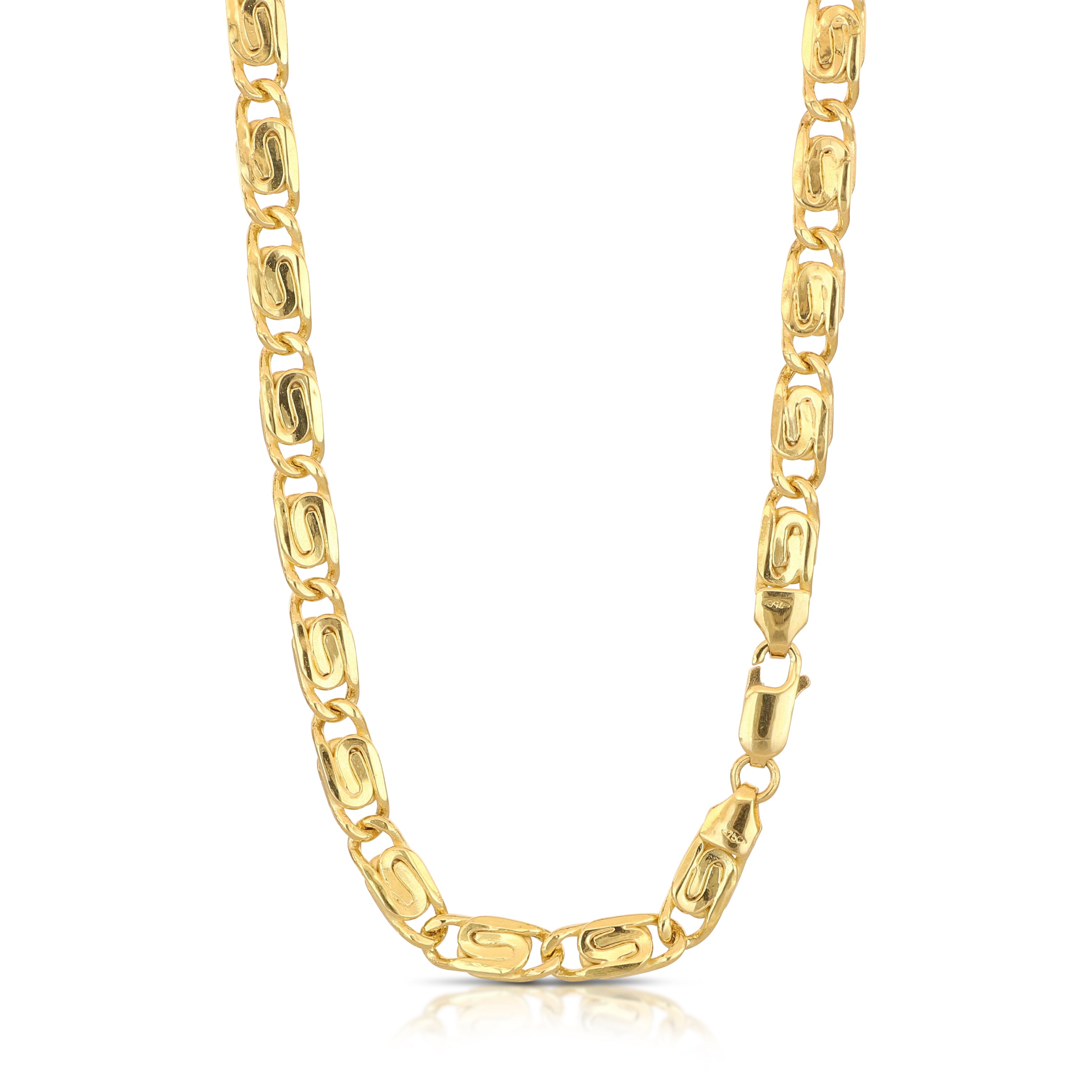 18K Italian Gold Chain Necklace – SKU 803321748670