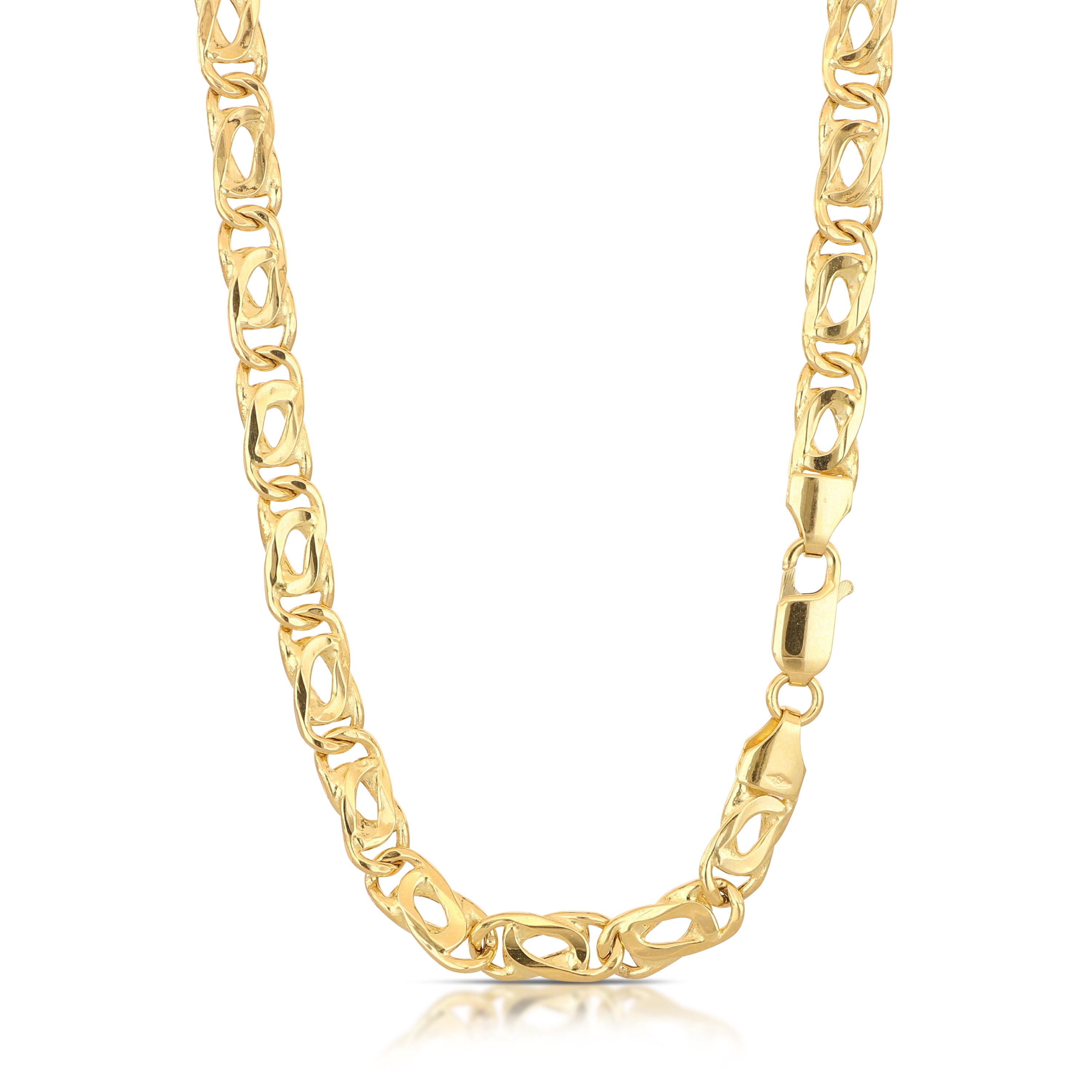 18K Italian Gold Chain Necklace – SKU 803321748675