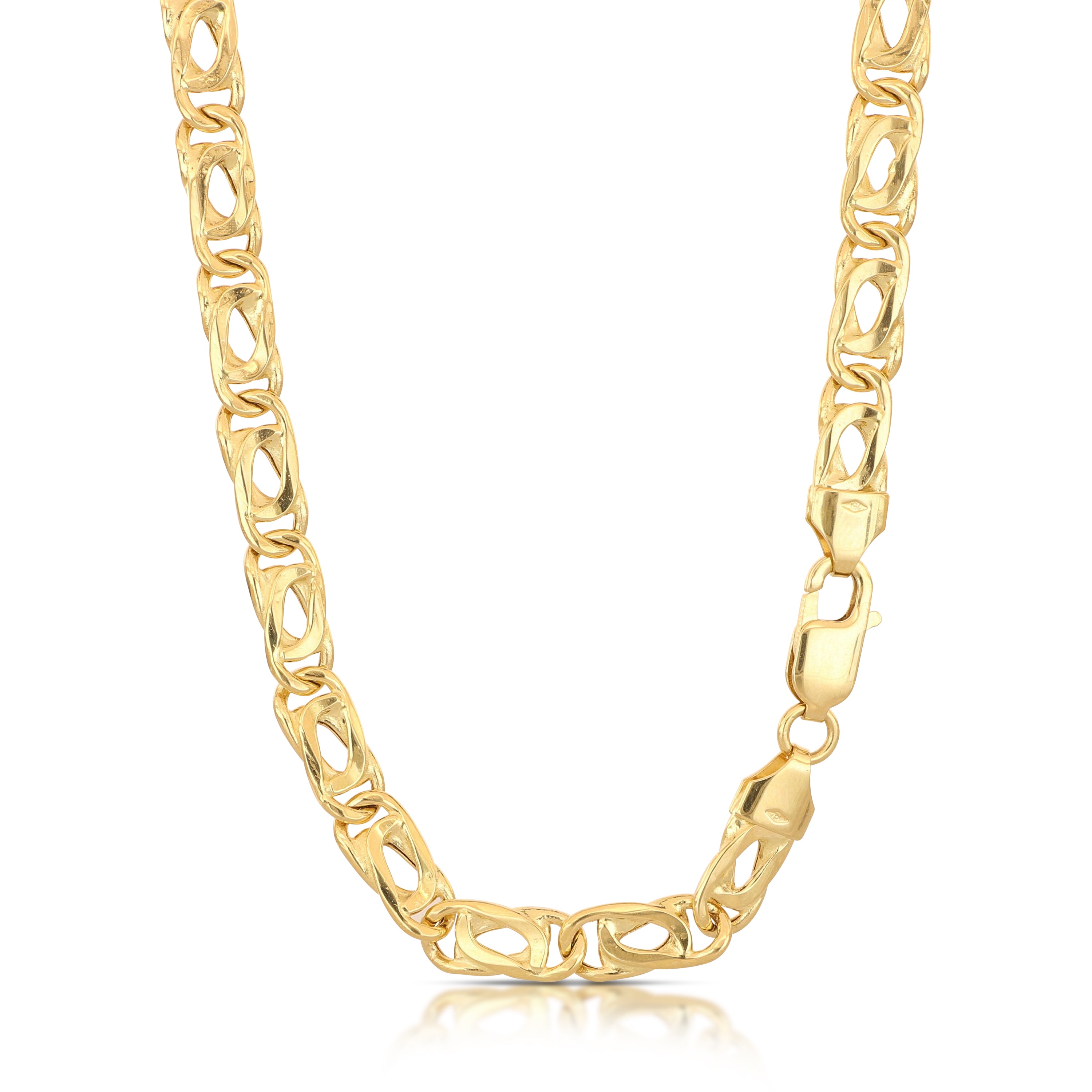 18K Italian Gold Chain Necklace – SKU 803321748677